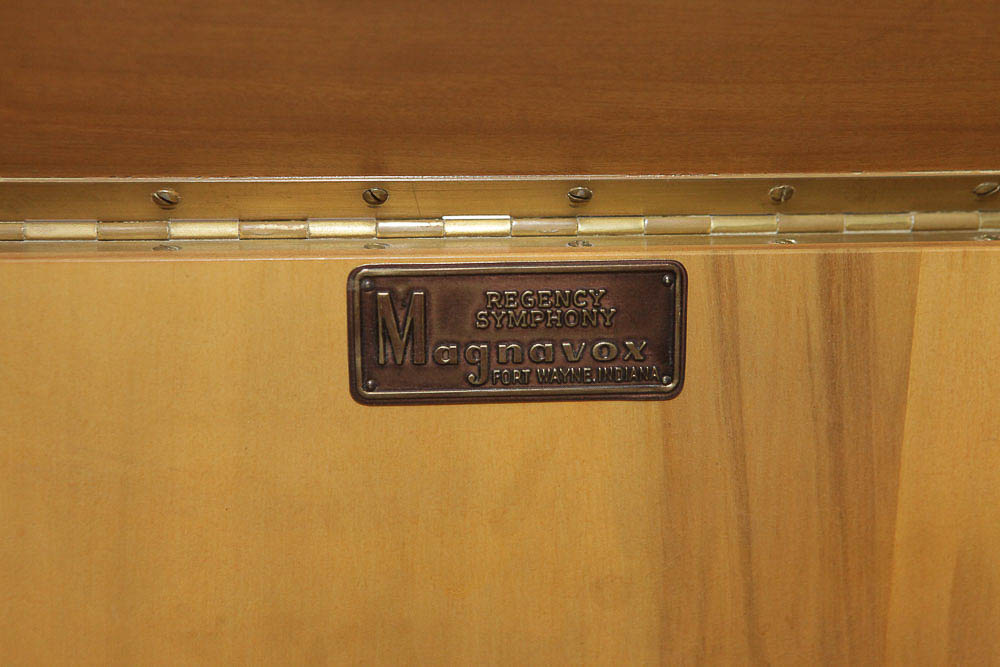 Vintage Magnavox "Regency Symphony" Stereo Cabinet with Radio and Record Player