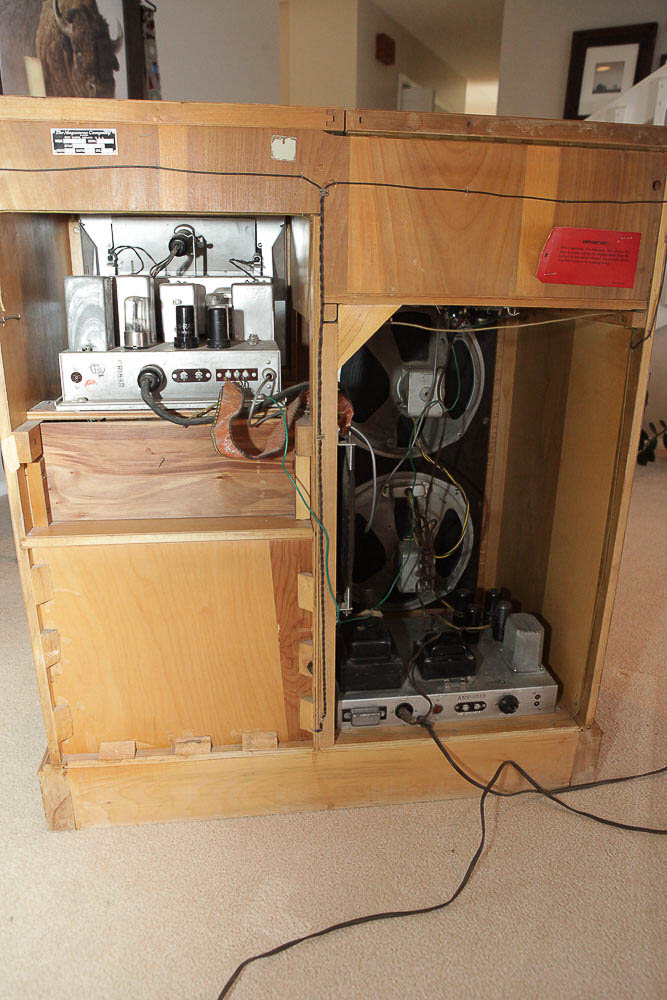 Vintage Magnavox "Regency Symphony" Stereo Cabinet with Radio and Record Player