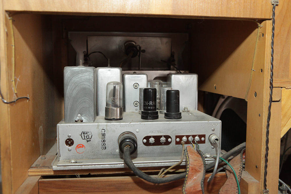 Vintage Magnavox "Regency Symphony" Stereo Cabinet with Radio and Record Player