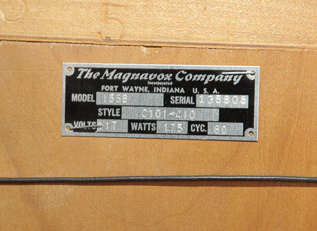 Vintage Magnavox "Regency Symphony" Stereo Cabinet with Radio and Record Player