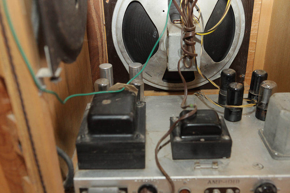 Vintage Magnavox "Regency Symphony" Stereo Cabinet with Radio and Record Player