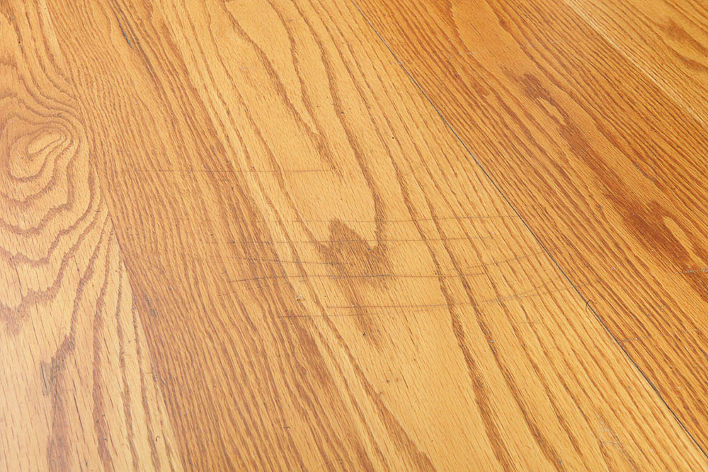 Vintage "Red Arrow" Dining Table and Windsor Style Chairs