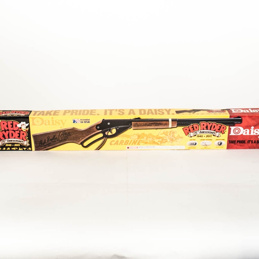Daisy 650 Shot Red Ryder 75" Anniversary BB Rifle