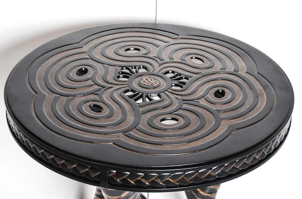 "Marimba" Faux Zebra Leg Accent Table by Lexington Home Brands