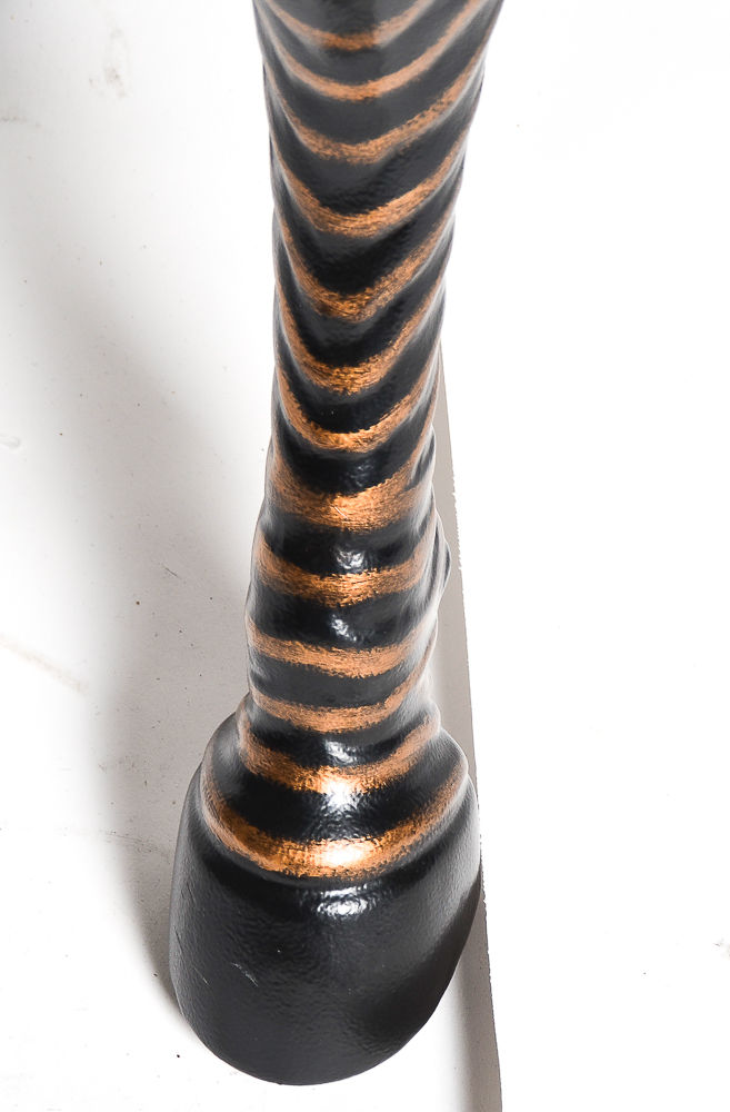 "Marimba" Faux Zebra Leg Accent Table by Lexington Home Brands