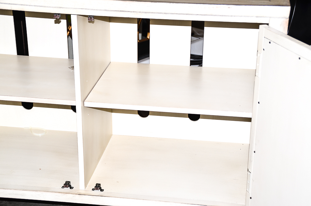 Hollywood Regency Style Entertainment Cabinet