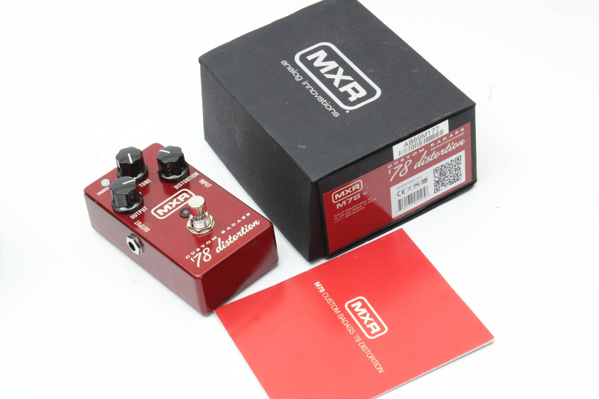 Boss, Ibanez and MXR Guitar Effects Pedals