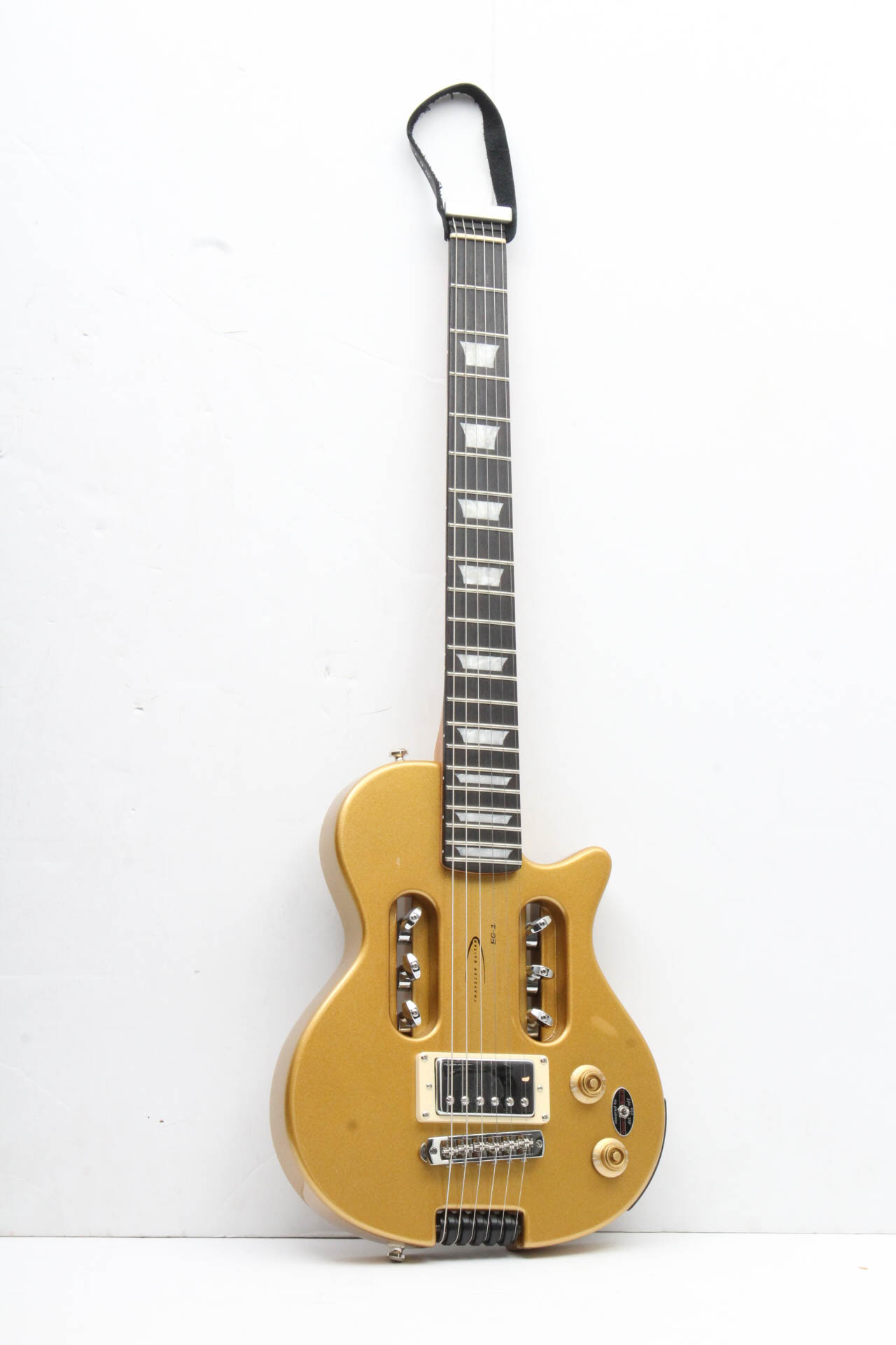 Traveler Guitar EG-1 Custom Electric Travel Guitar in Gold