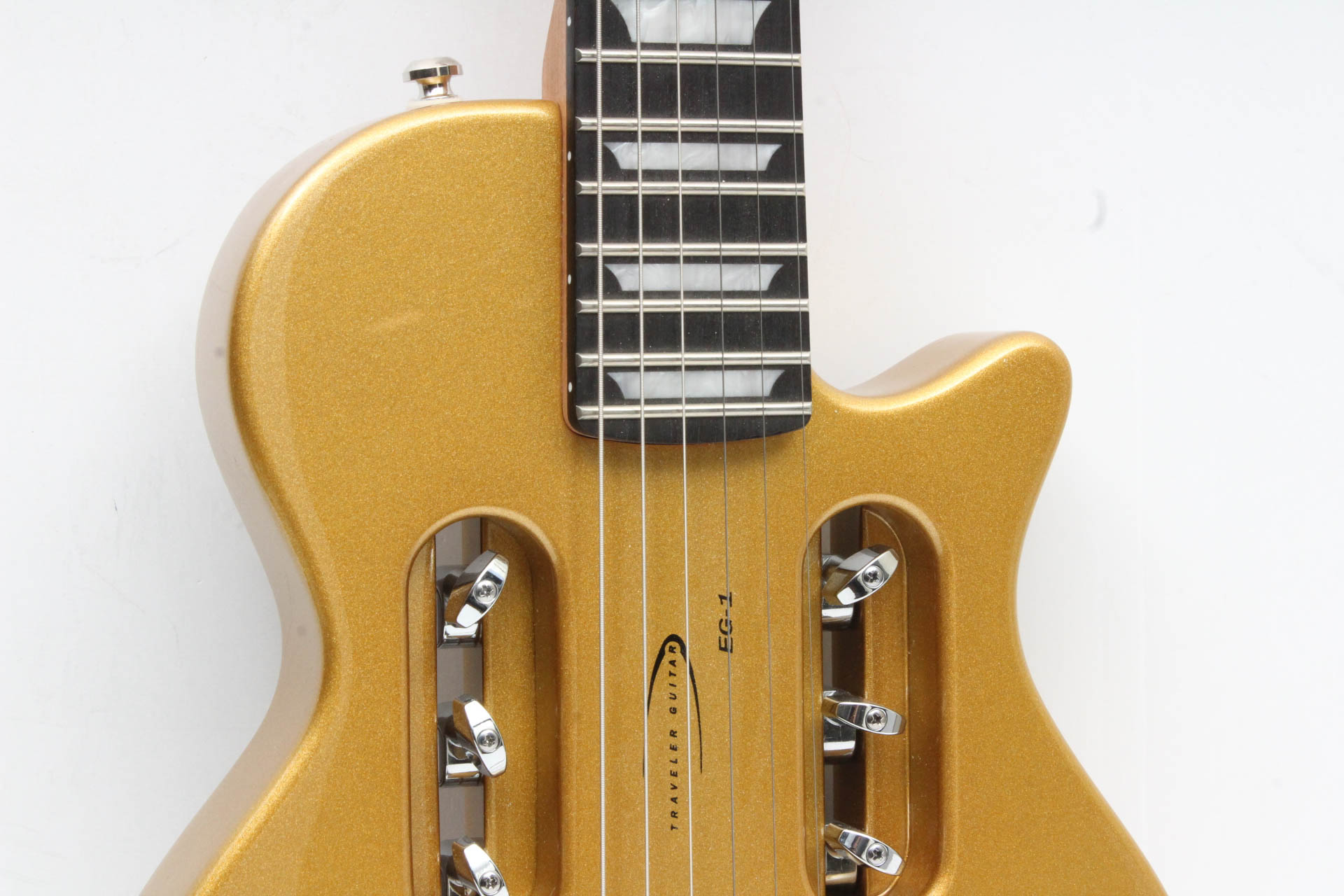 Traveler Guitar EG-1 Custom Electric Travel Guitar in Gold