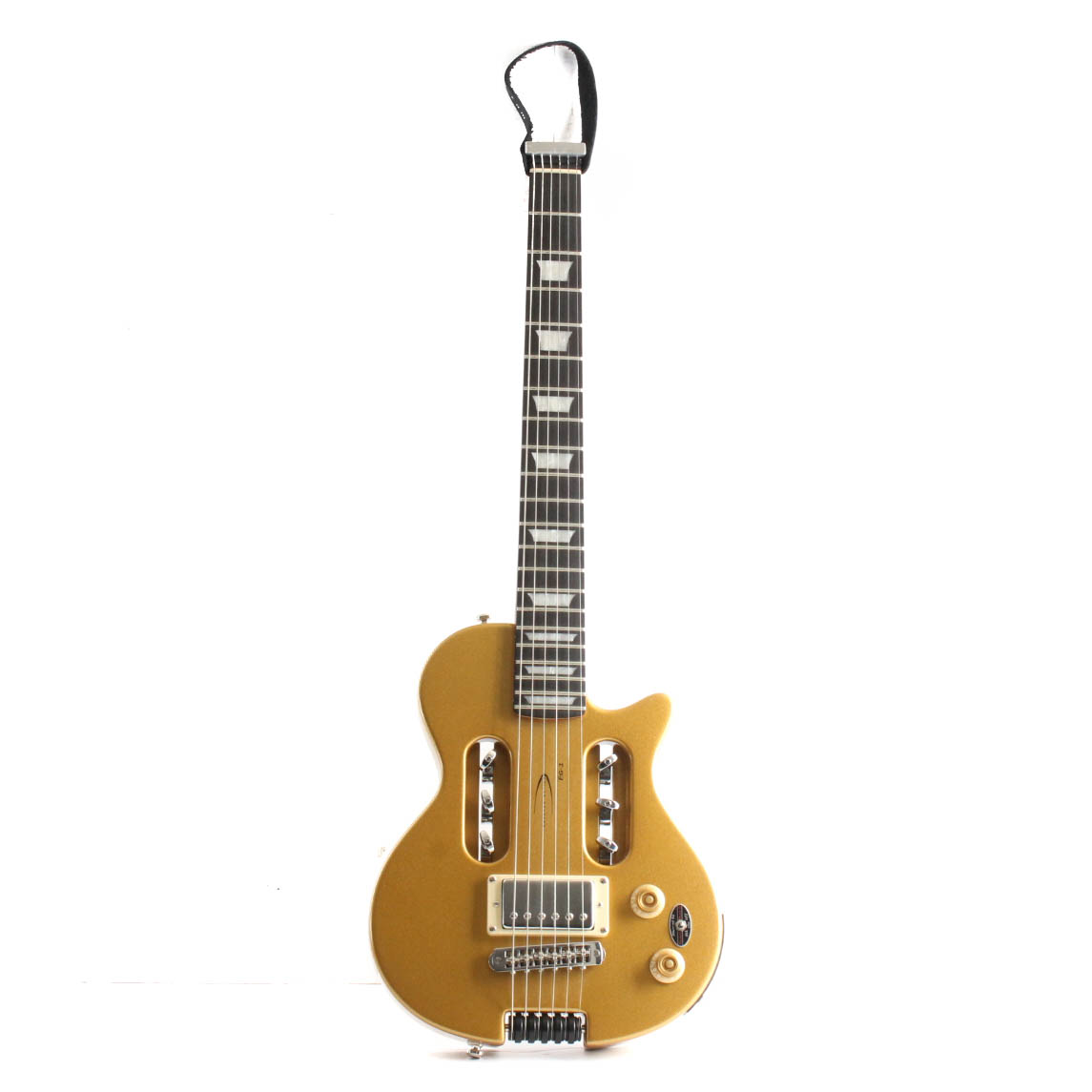 Traveler Guitar EG-1 Custom Electric Travel Guitar in Gold