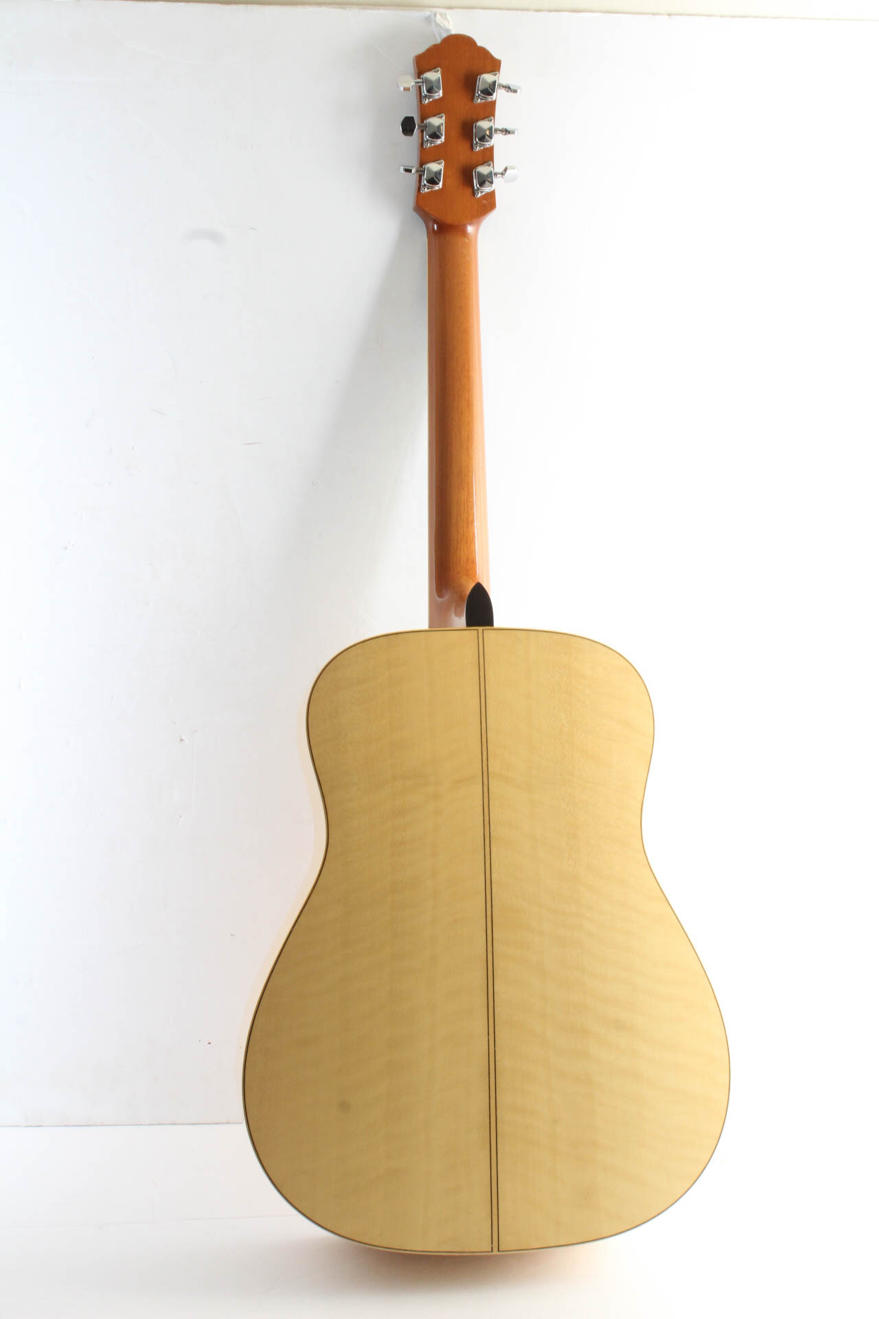 Acoustic Guitar with Mother of Pearl Inlay