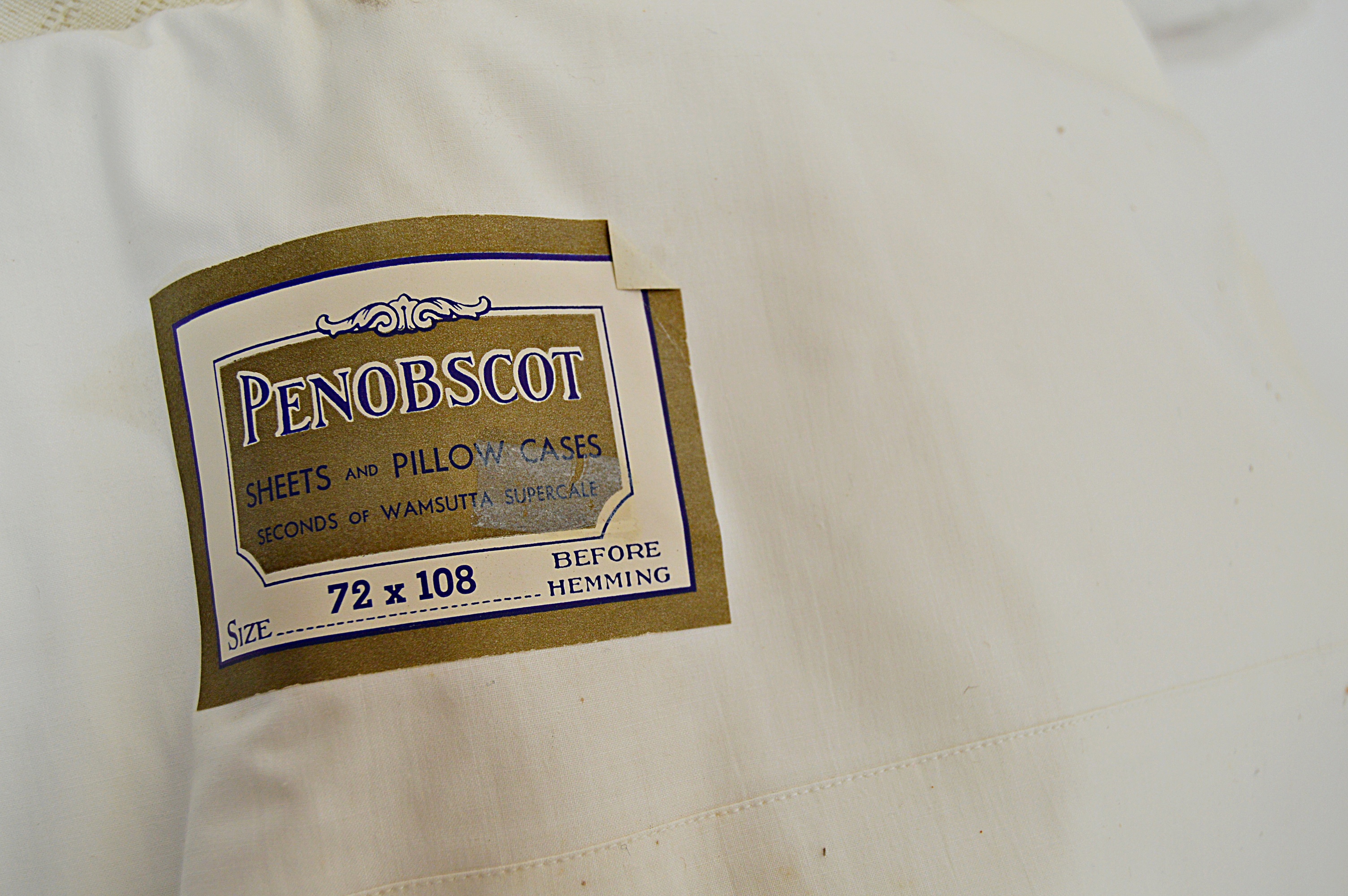 Vintage Bed and Bath Linens with Embroidered Pillowcases, Lace-Trimmed