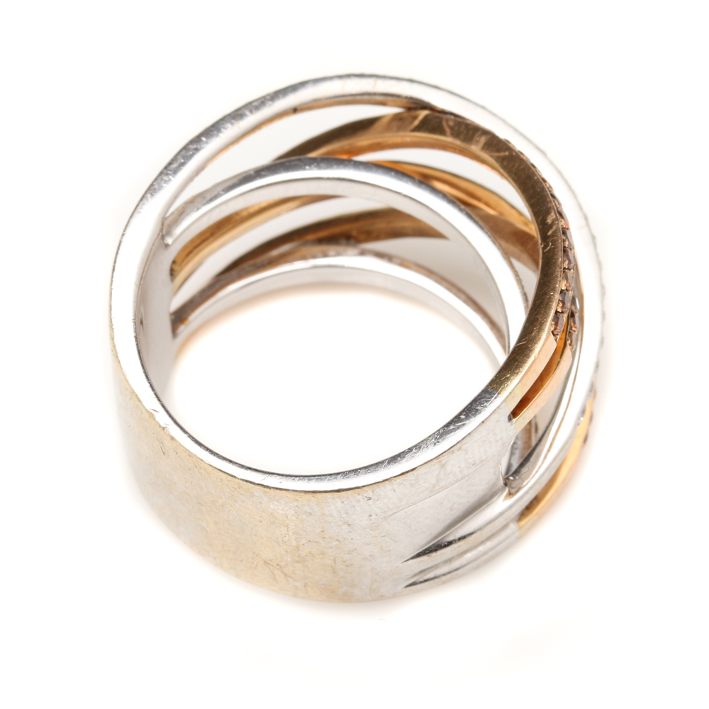 Chérie-Dori 18K White Gold 0.95 CTW Diamond Ring