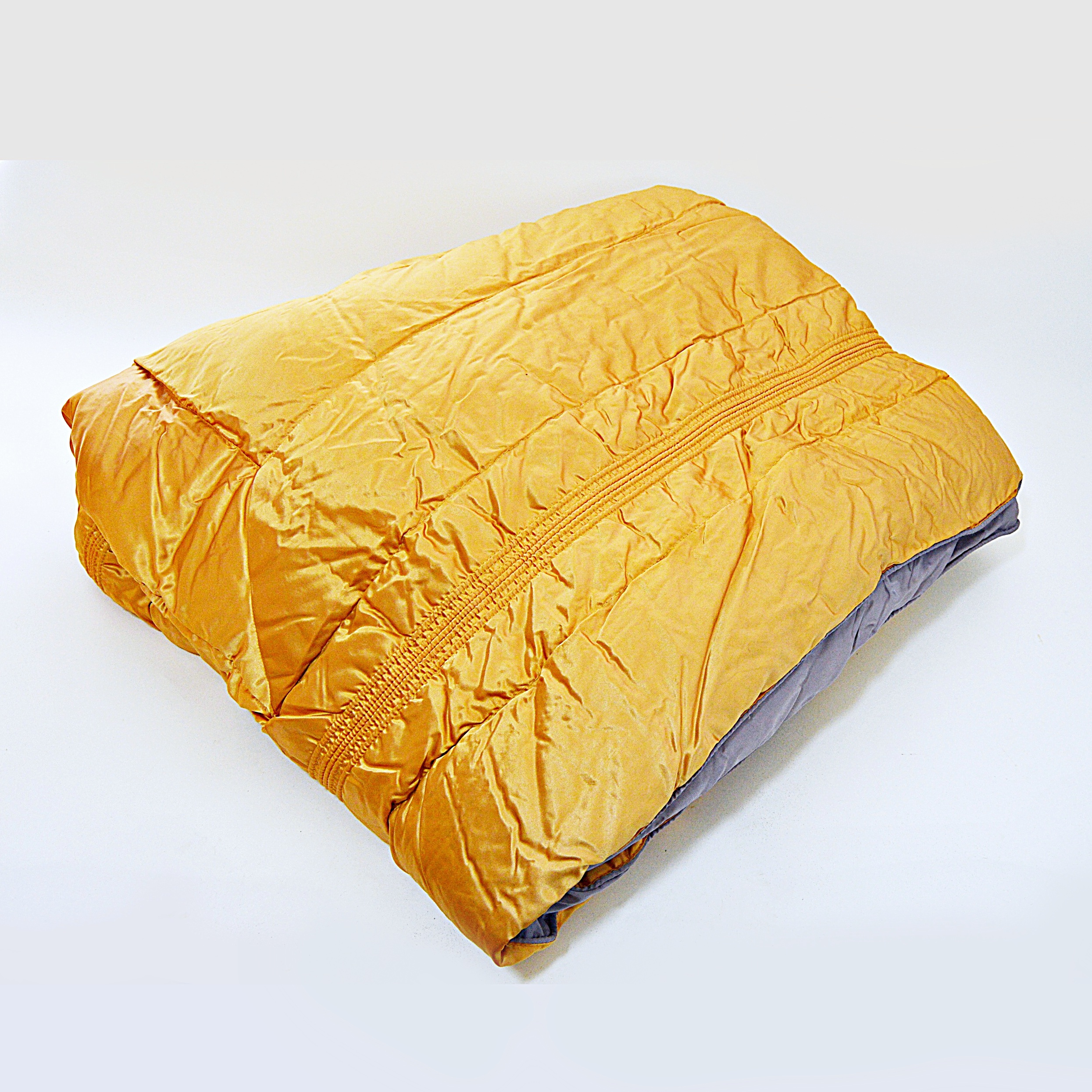 Vintage Down-Filled Satin Coverlet