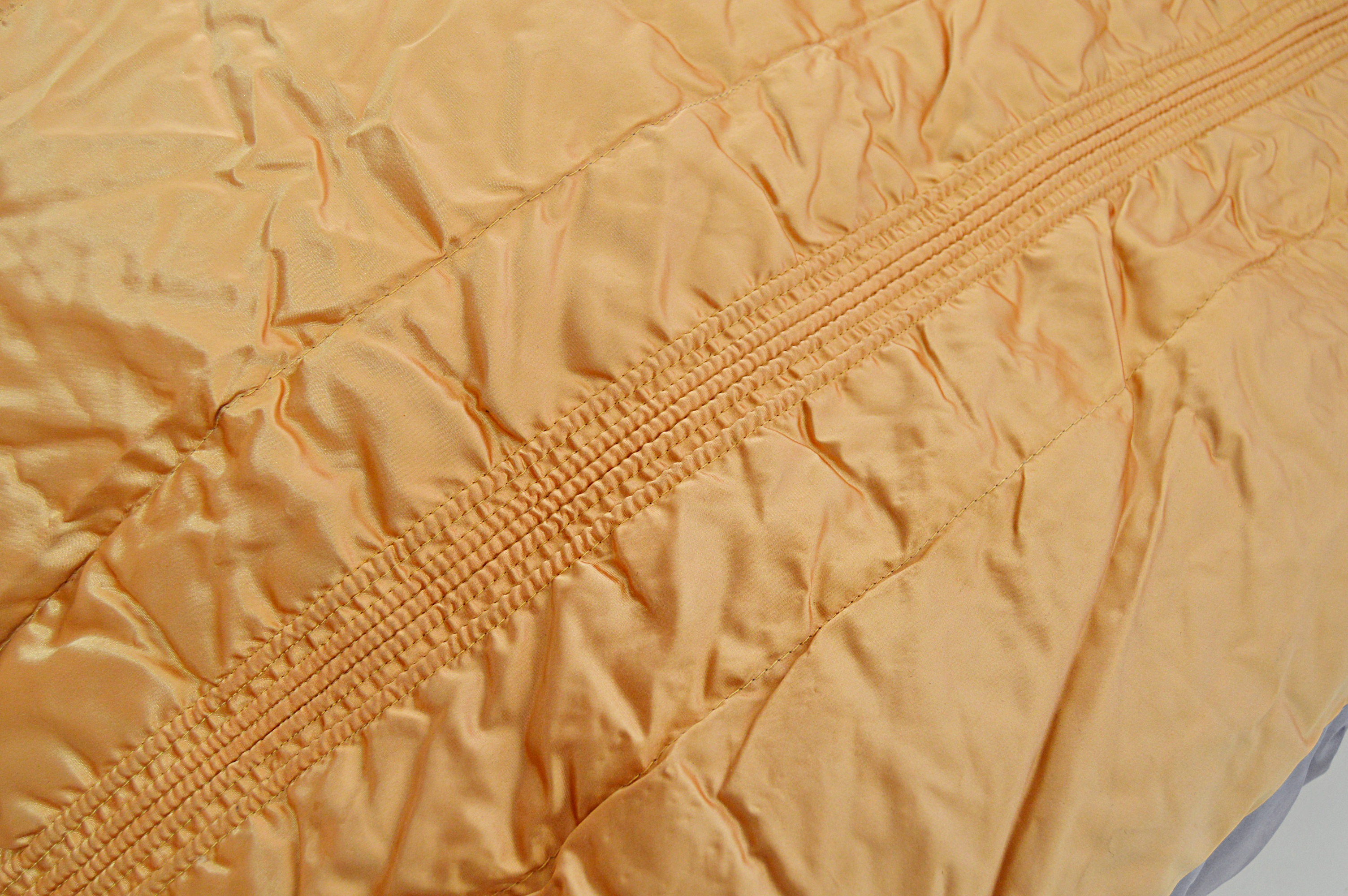 Vintage Down-Filled Satin Coverlet