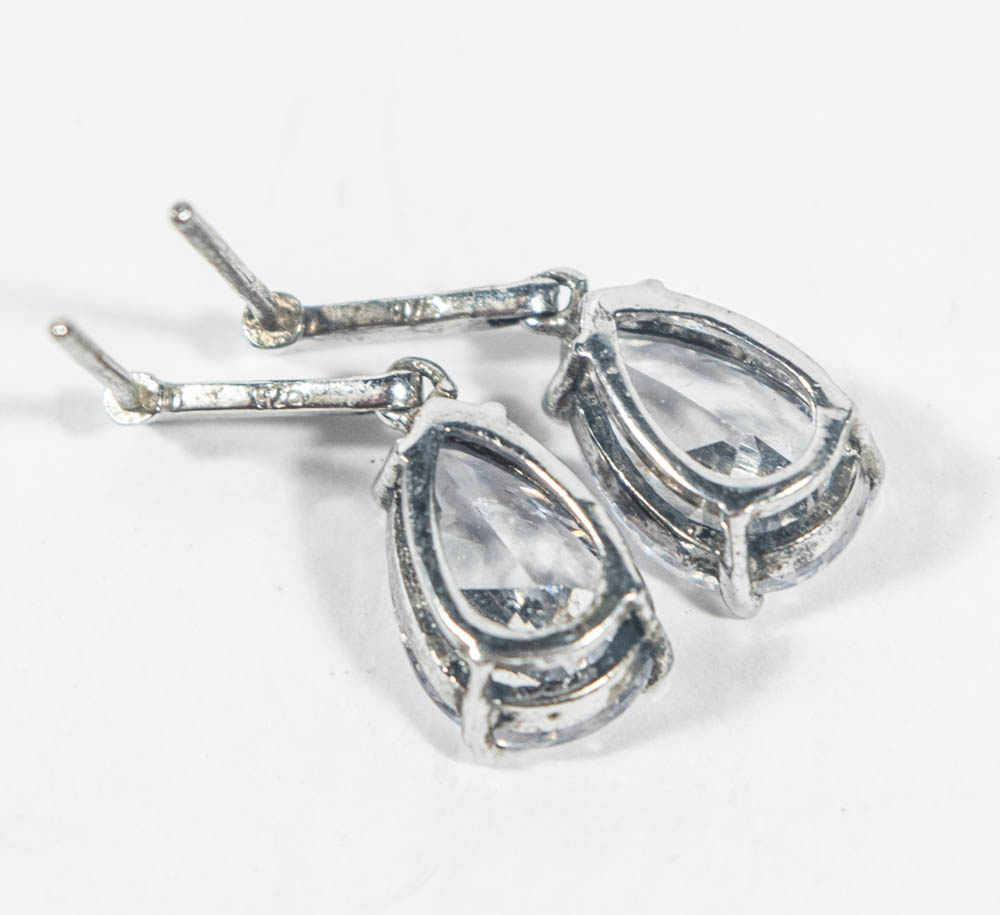 Sterling Silver Necklace Chains, Bracelet, Earrings, and Ring