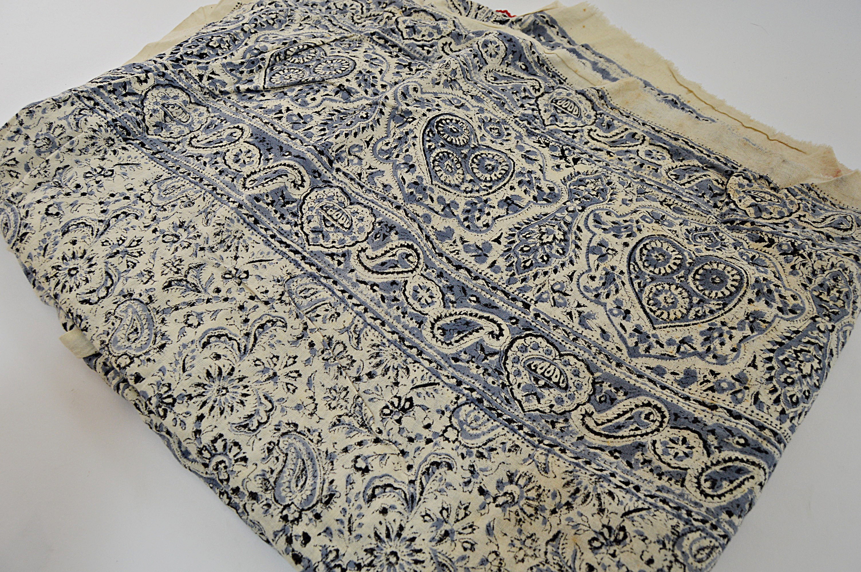 Vintage Indian Patterned Cotton Textiles