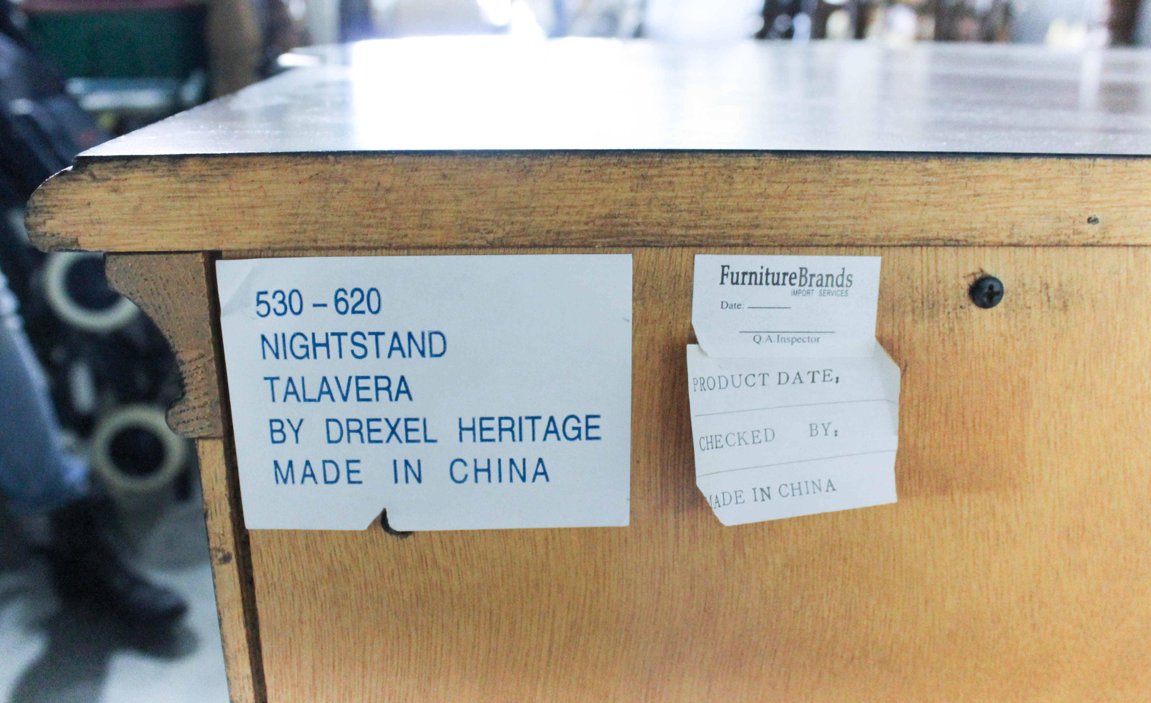 Drexel Heritage Three Drawer Nightstand