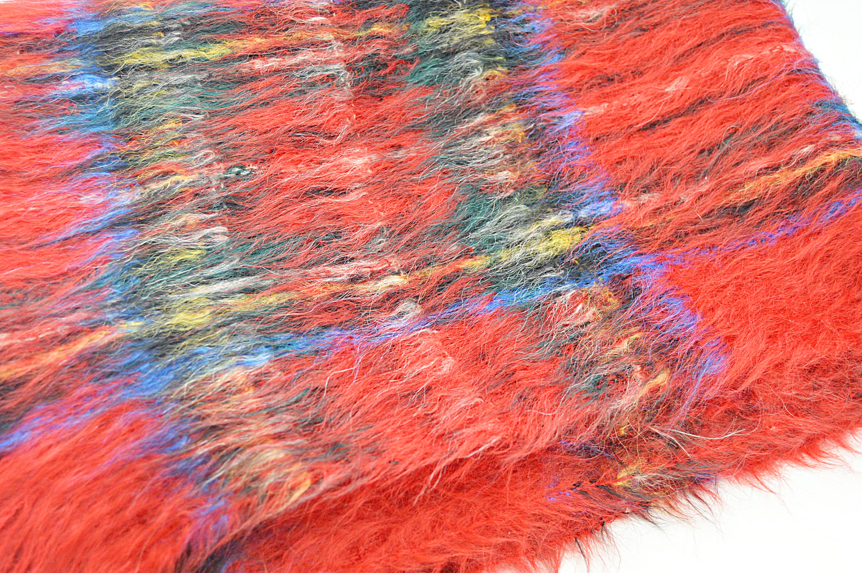 Vintage Scottish Plaid Mohair Throw from Saks Fifth Avenue