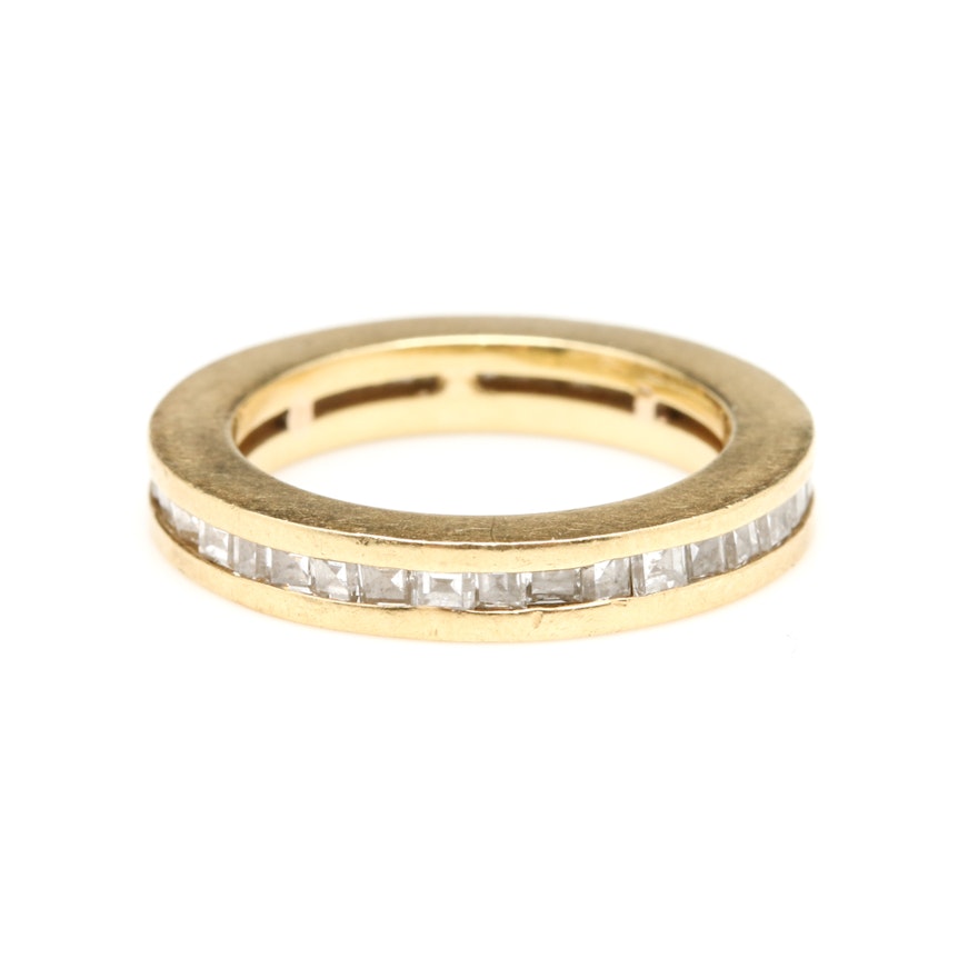 18K Yellow Gold 1.05 CTW Diamond Band