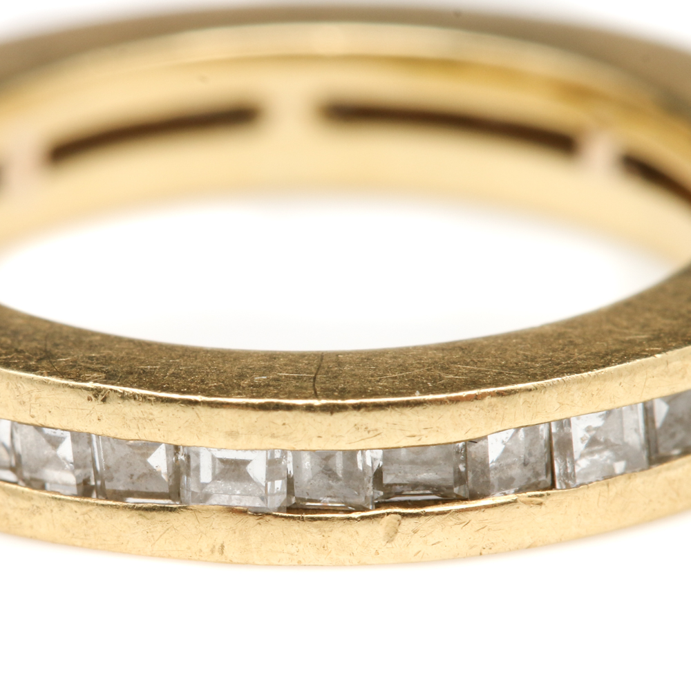 18K Yellow Gold 1.05 CTW Diamond Band