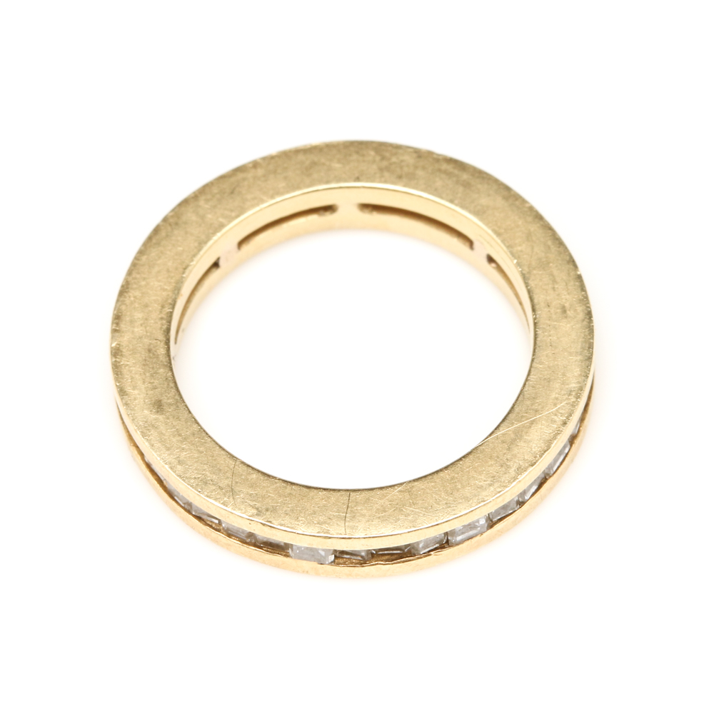 18K Yellow Gold 1.05 CTW Diamond Band
