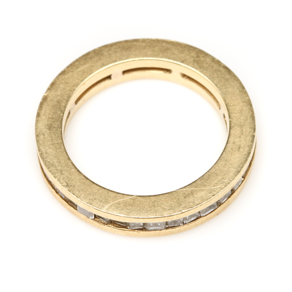 18K Yellow Gold 1.05 CTW Diamond Band