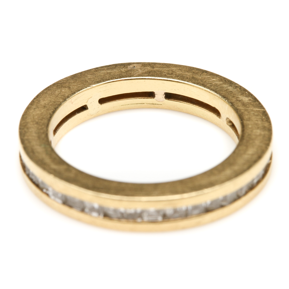 18K Yellow Gold 1.05 CTW Diamond Band