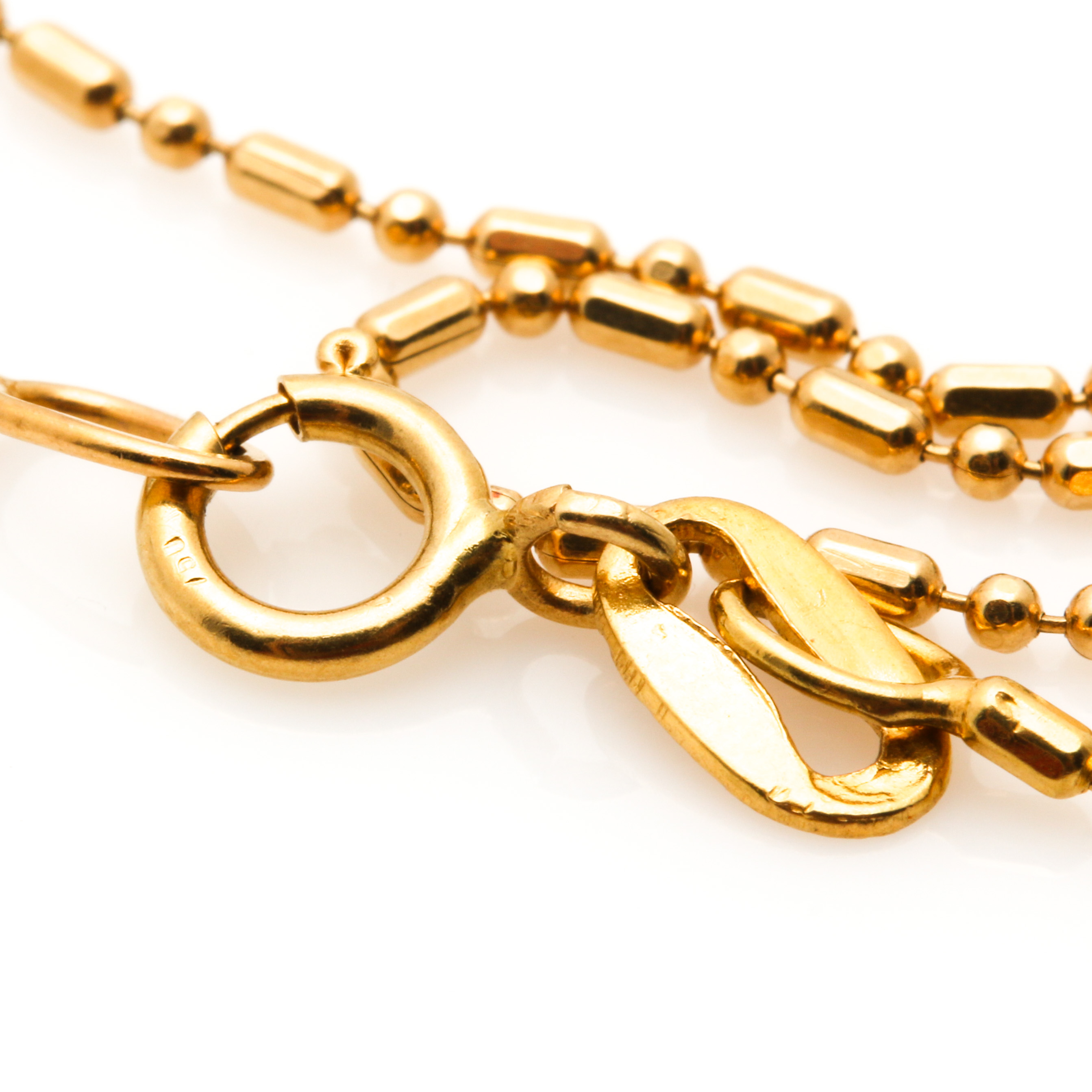 18K Yellow Gold Necklace