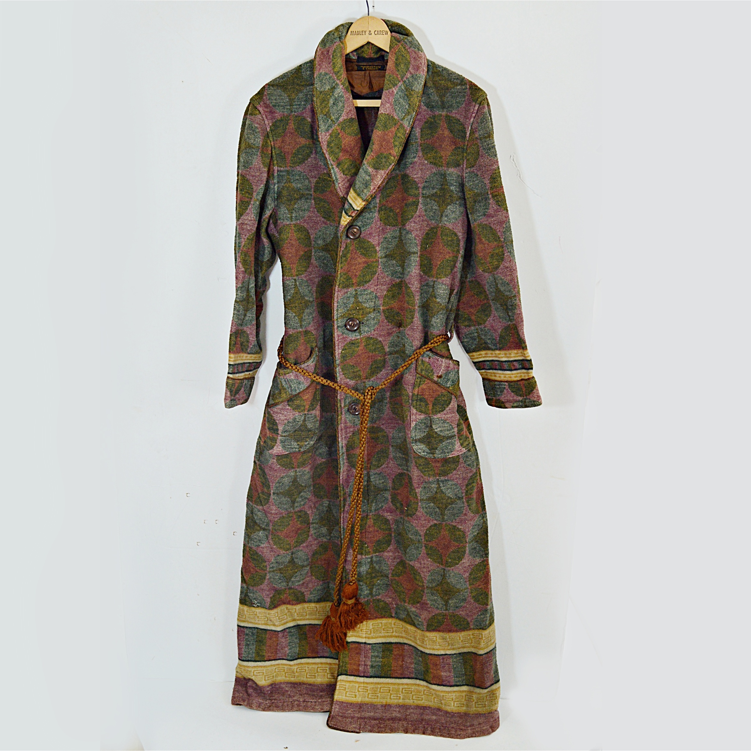 1930s-1940s Wool Robe from Marshall Field