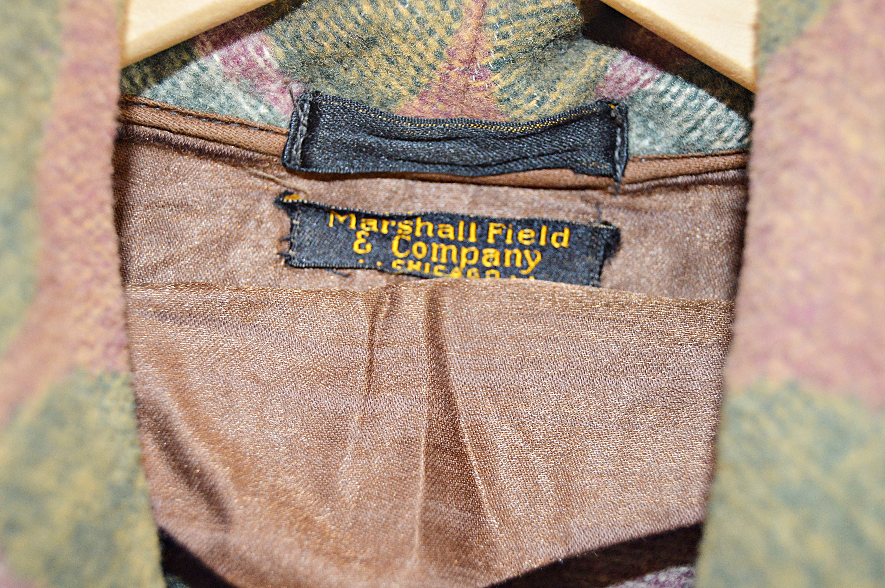 1930s-1940s Wool Robe from Marshall Field