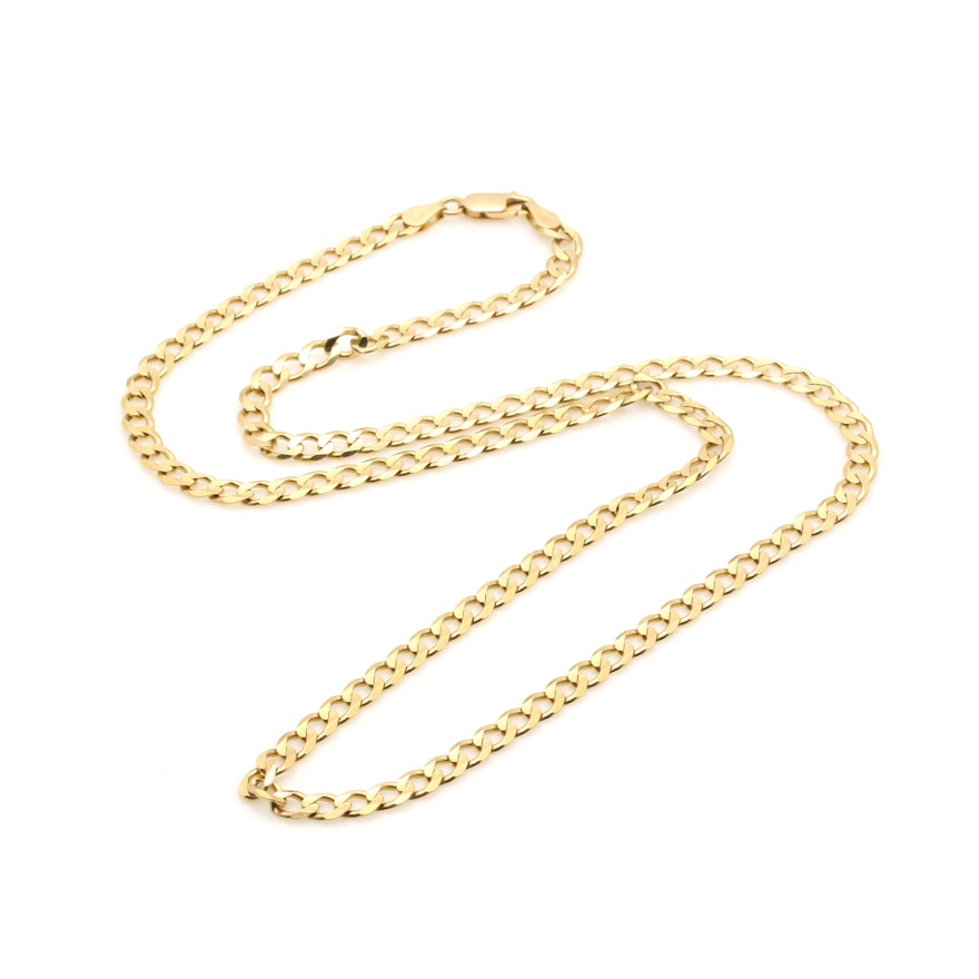 14K Yellow Gold Necklace