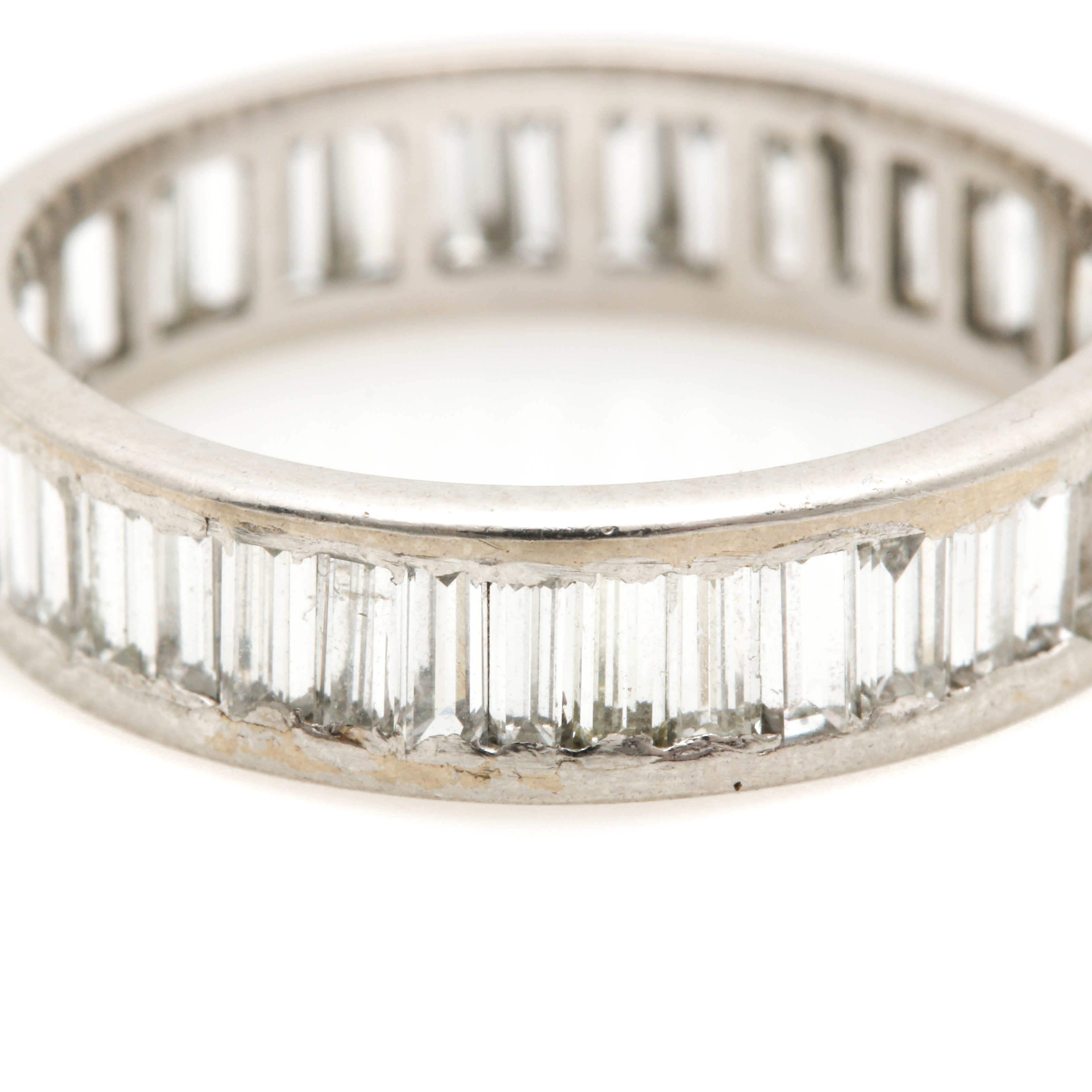 Platinum 2.46 CTW Diamond Eternity Ring