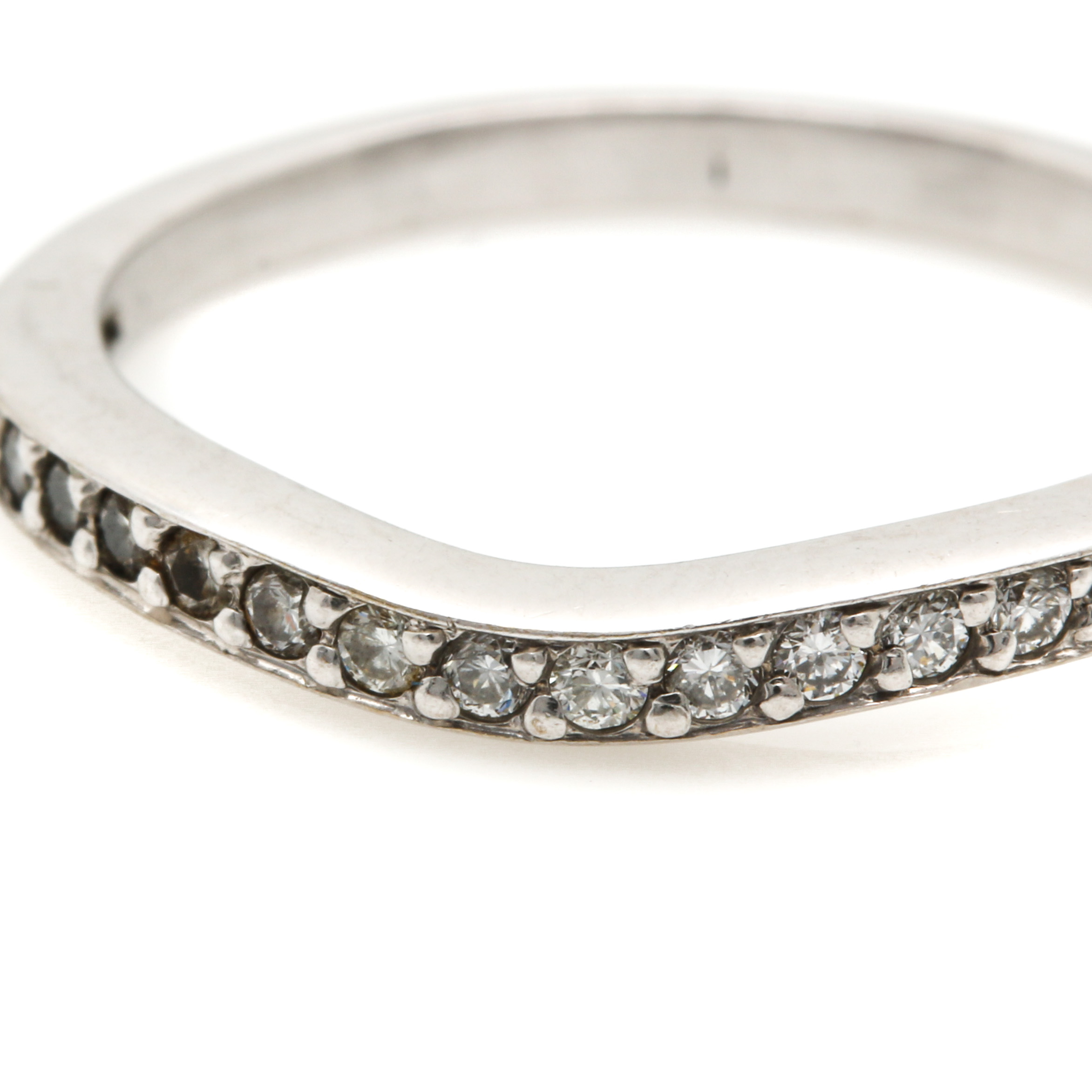 14K White Gold Diamond Ring