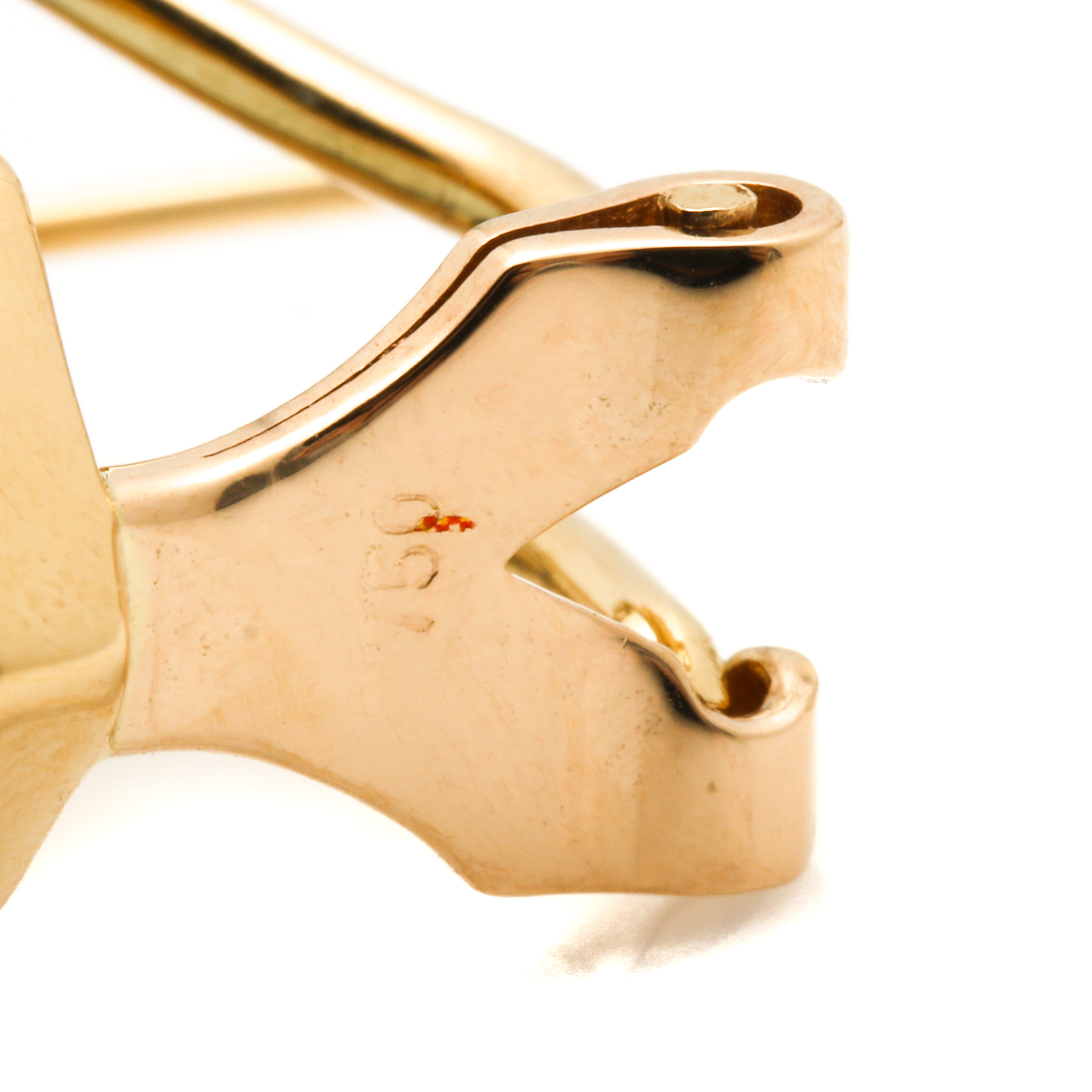 18K Yellow Gold Blue Topaz and Diamond Earrings