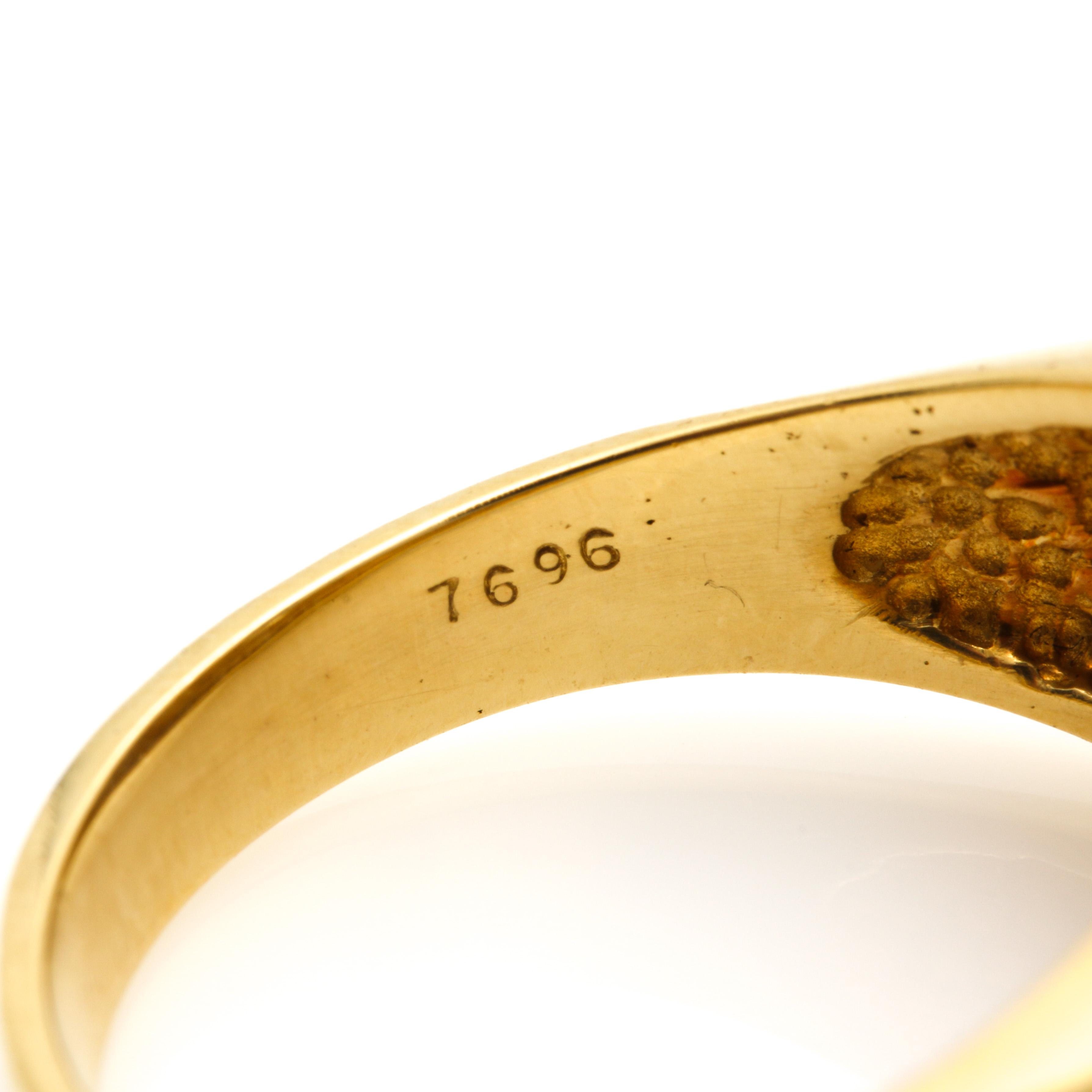 18K Yellow Gold Diamond Ring