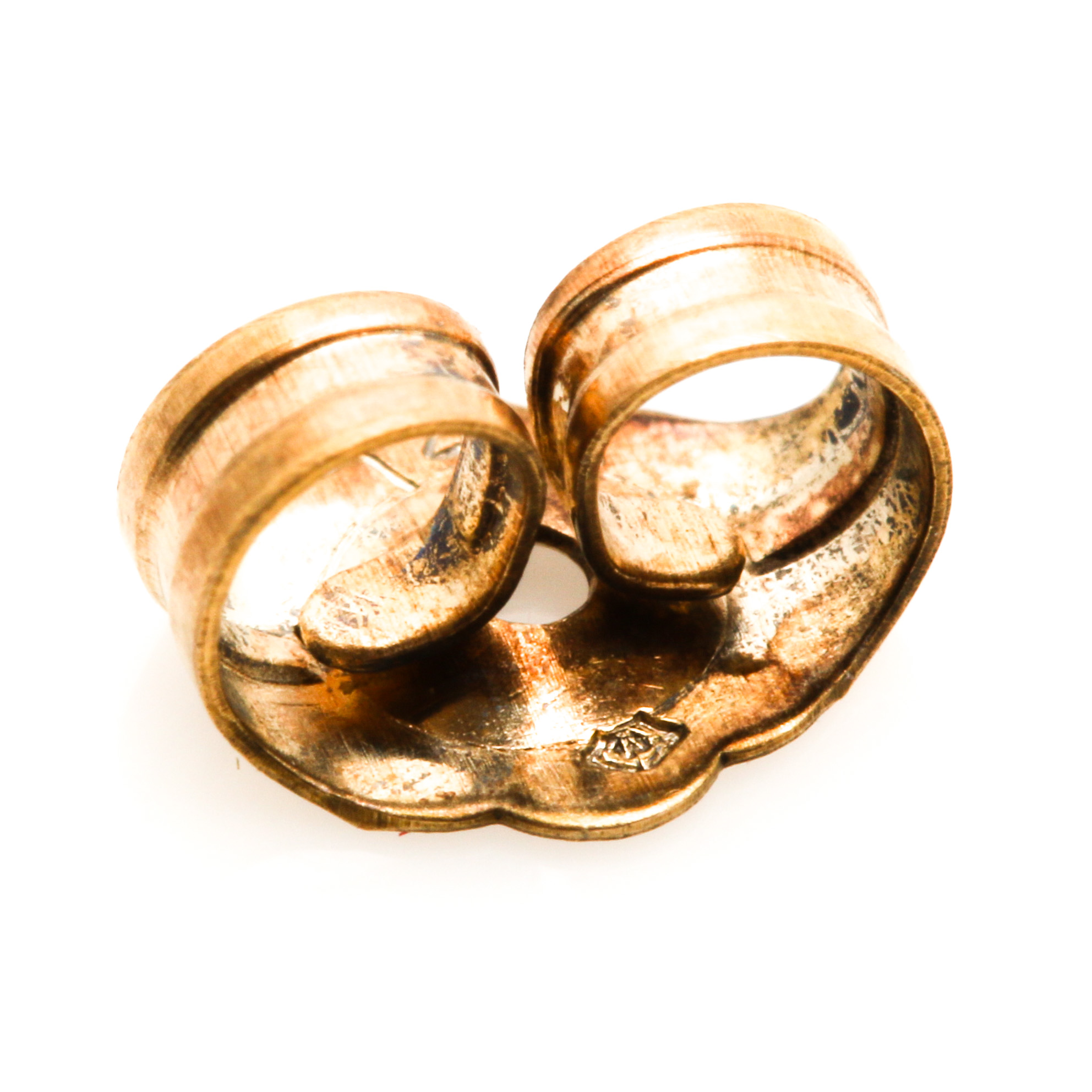 14K White Gold Diamond and Sapphire Earrings