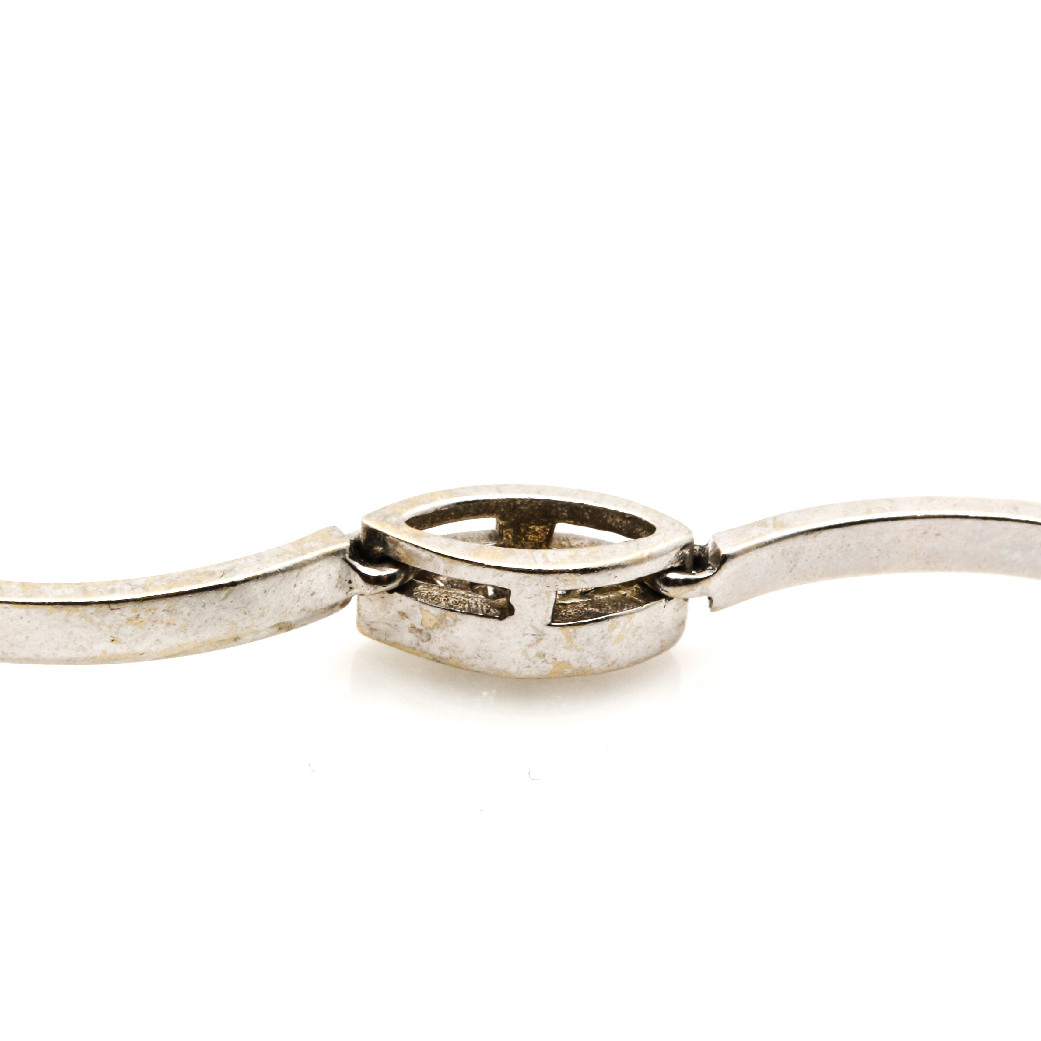 14K White Gold 1.46 CTW Diamond Necklace