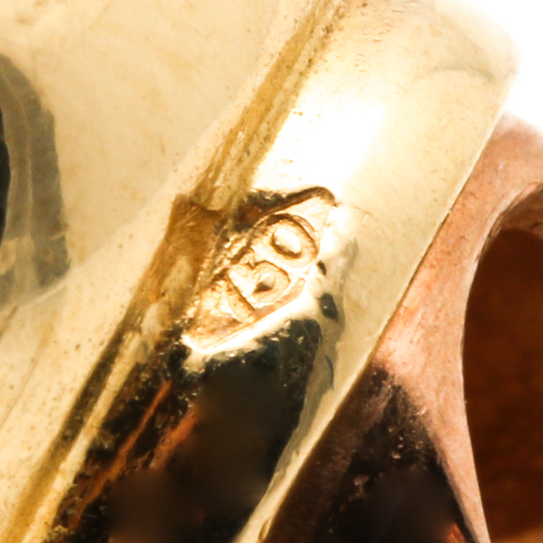 18K Tri-Tone Cable Chain Bracelet