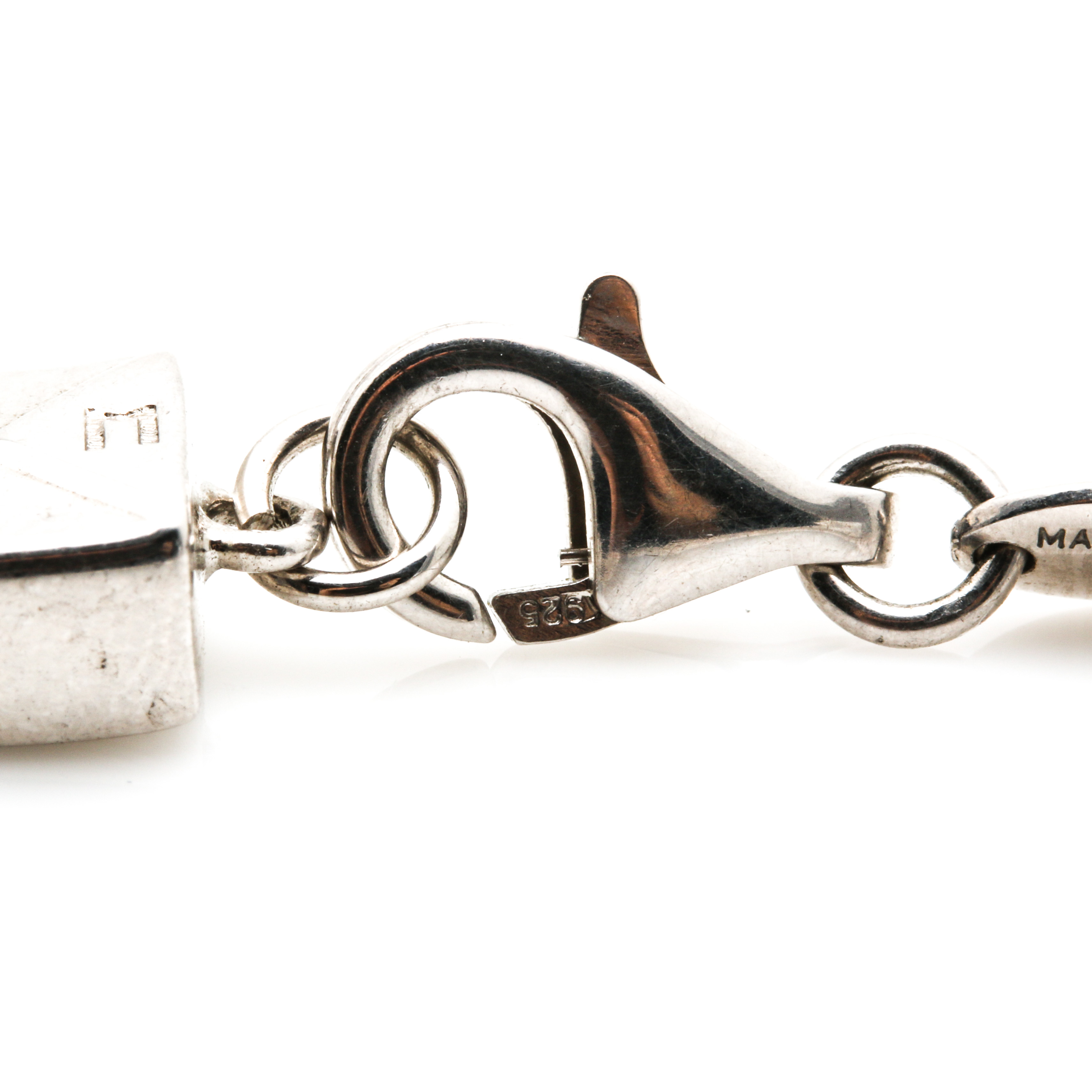 Makuti Sterling Silver Multi Strand Chain Link Necklace and Bracelet