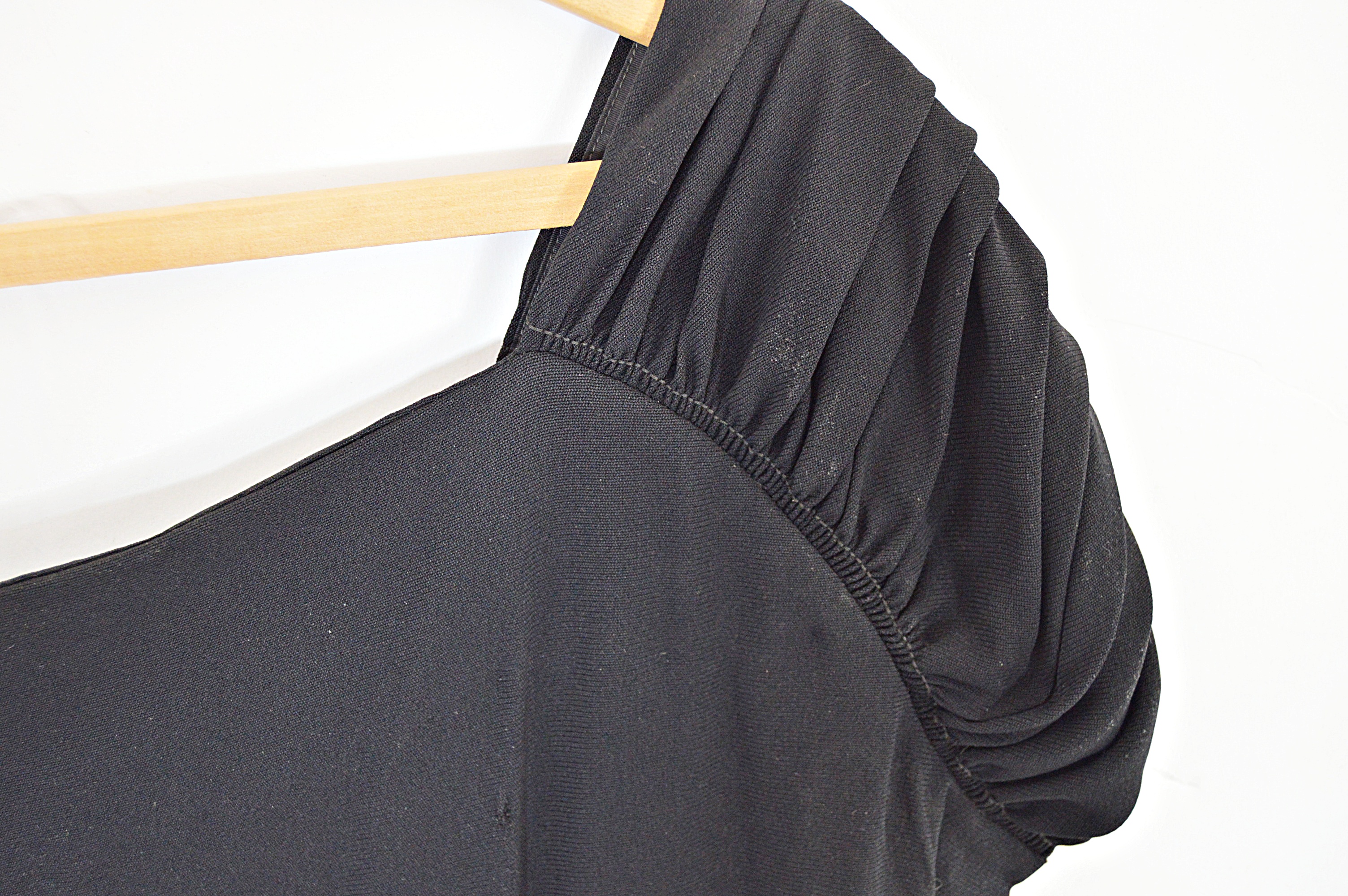 1930s Black Dress with Beading