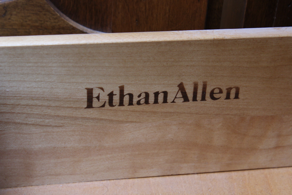 Oak Armoire by Ethan Allen