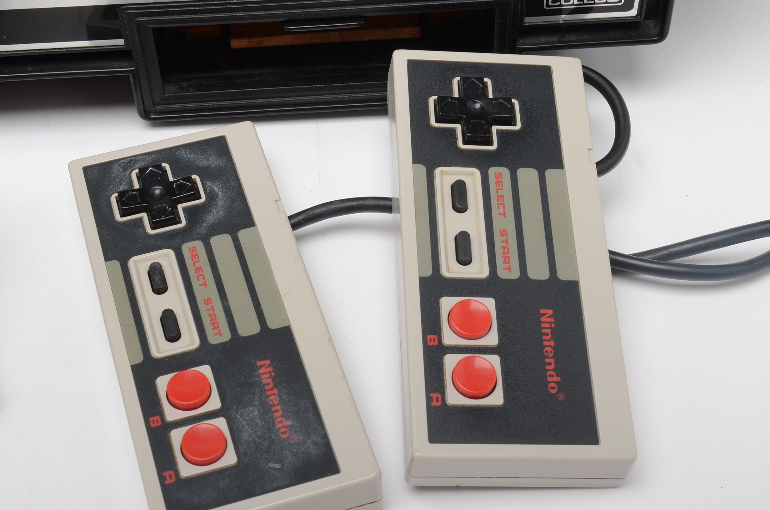 Vintage Colecovision and Nintendo Gaming Console