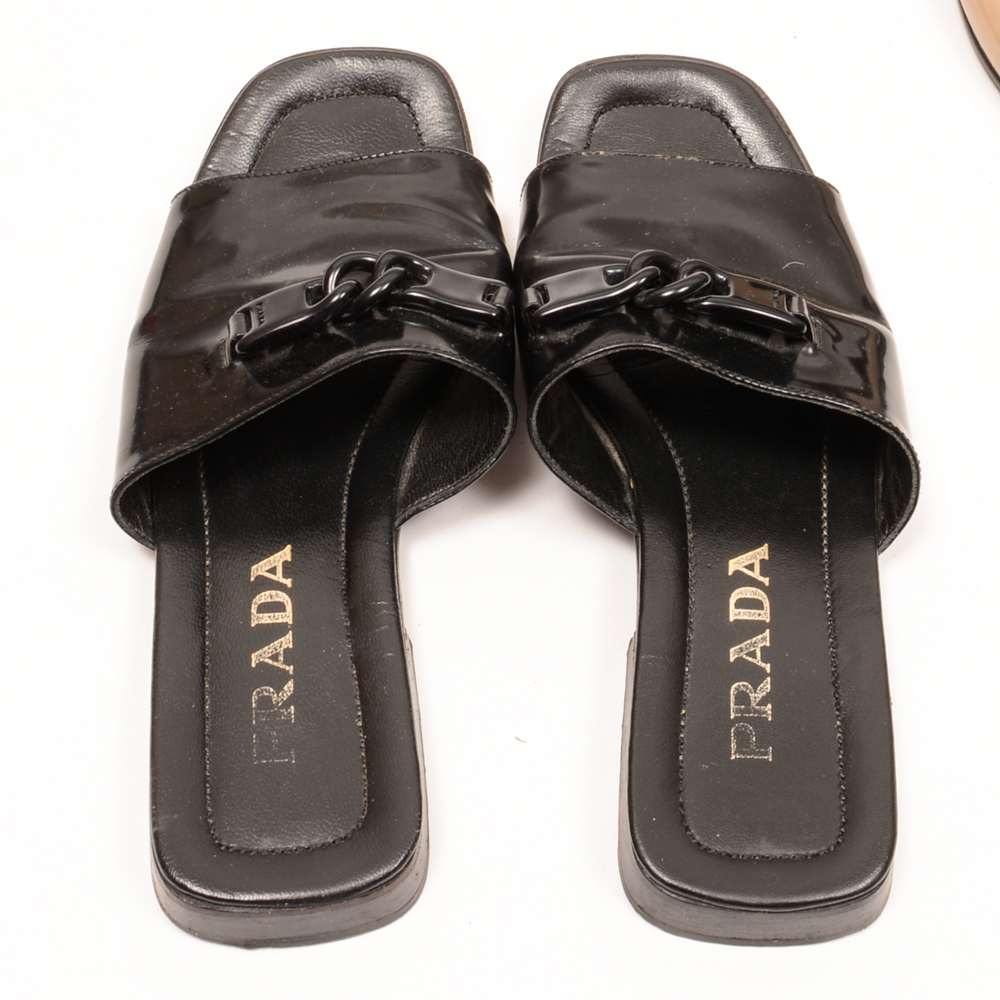 Women's Shoes Including Prada and Lacoste