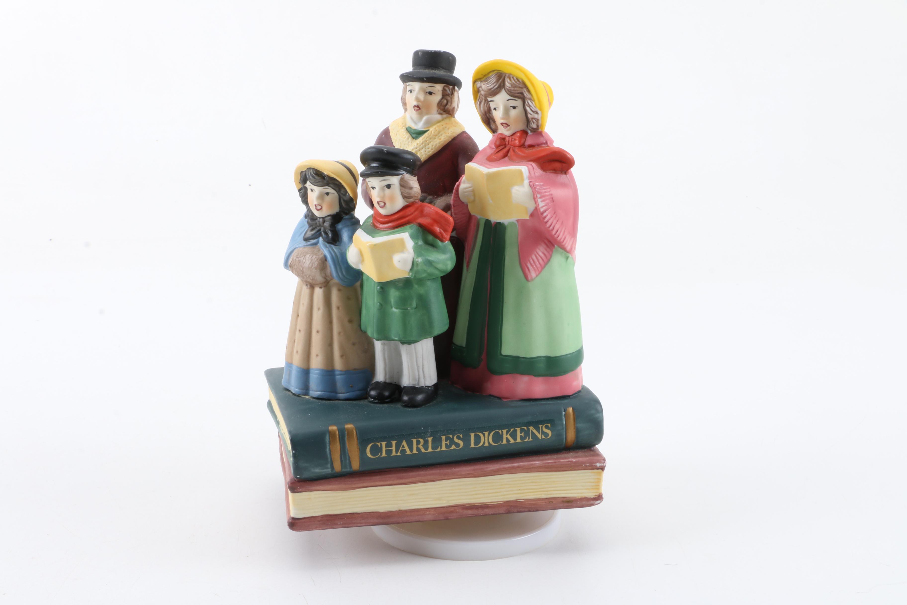Ceramic Christmas Musical Figurines