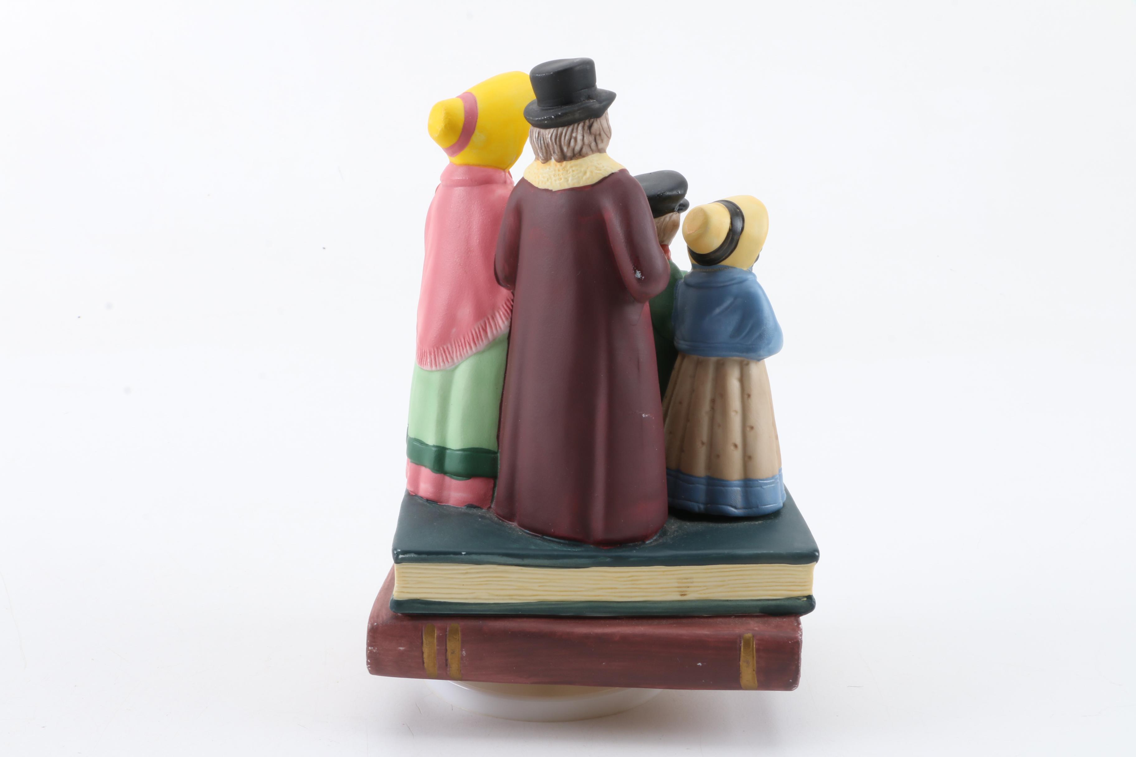 Ceramic Christmas Musical Figurines