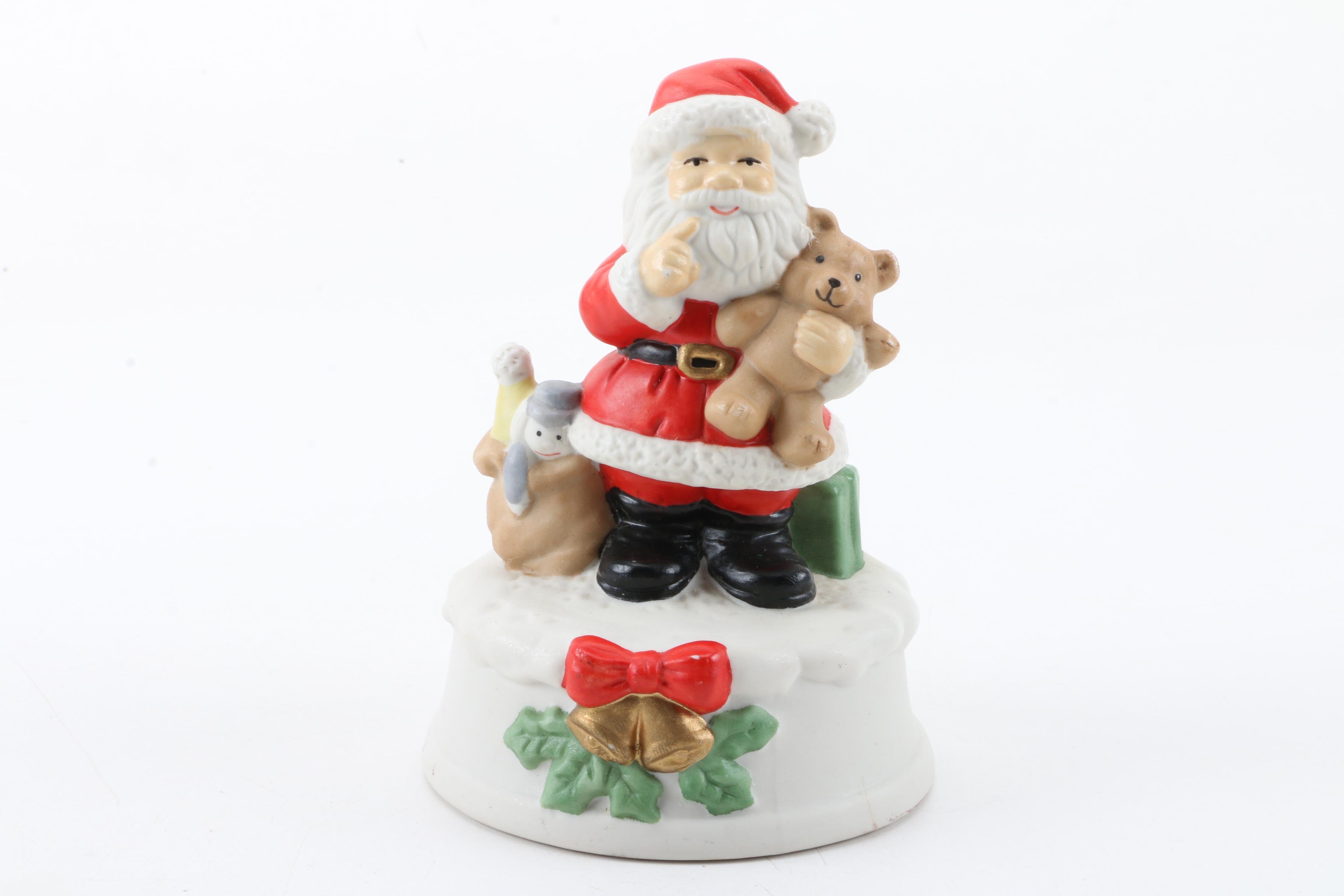 Ceramic Christmas Musical Figurines
