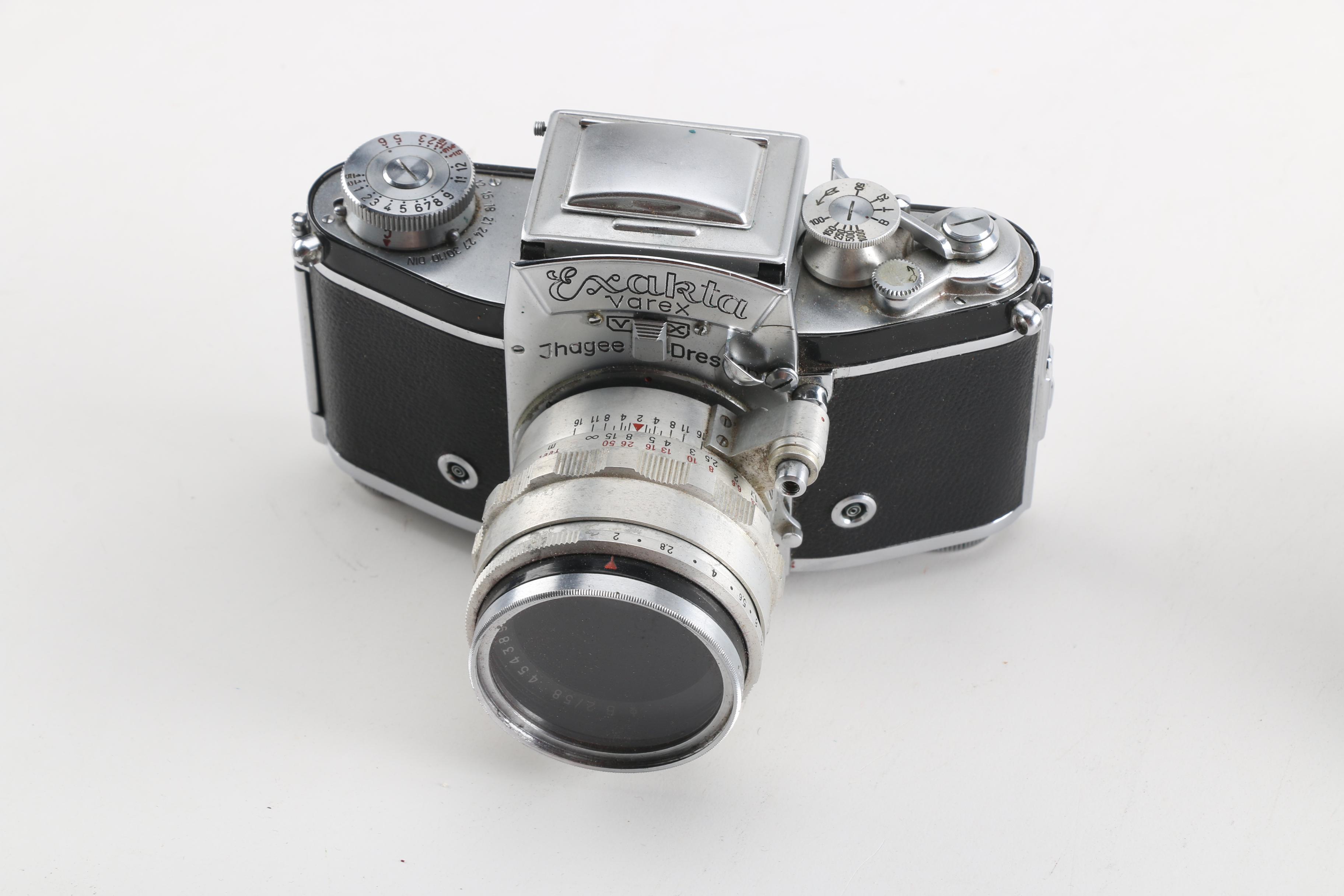 Vintage Exakta Varex Model VX Camera with Accessories