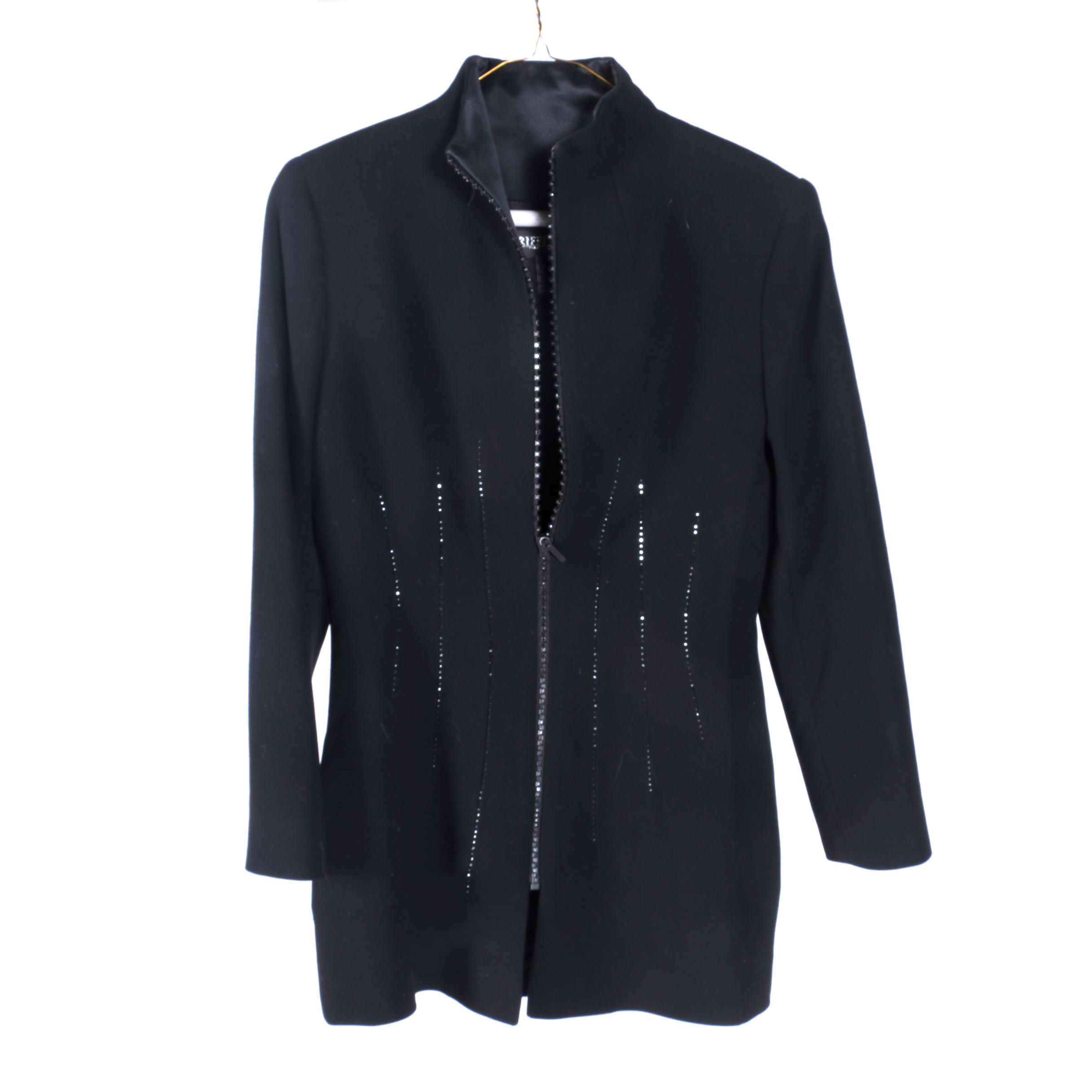 Griffith Gray For St. John Black Jacket