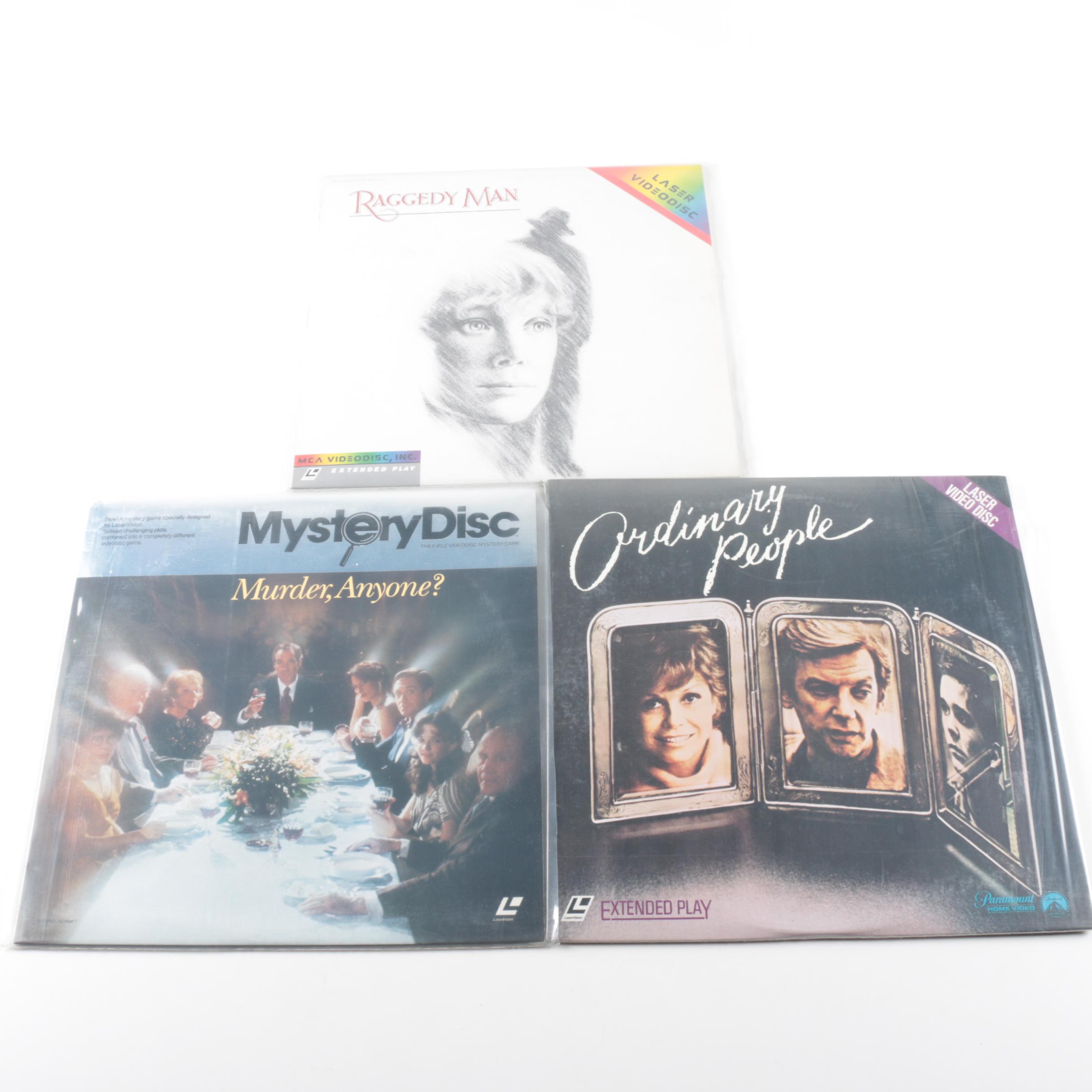 Laserdiscs Including "The Outsiders", "Blue Velvet", and "Psycho"